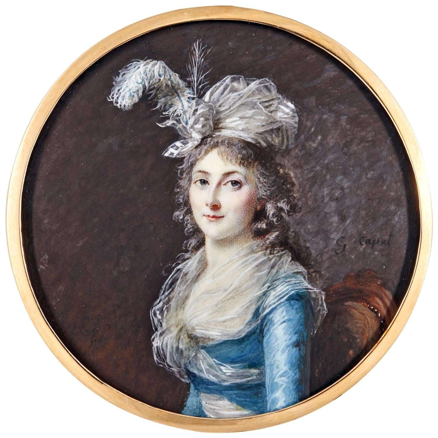  Marie-Gabriel Capet. Ad?la?de Labille-Guiard. 1790. Private collection