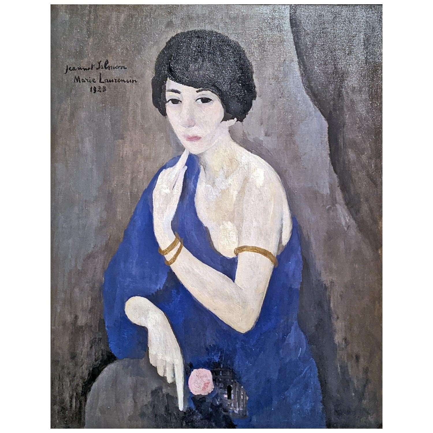  Marie Laurencin. Jeanne Salmon. 1923. Musee dArt moderne de Paris