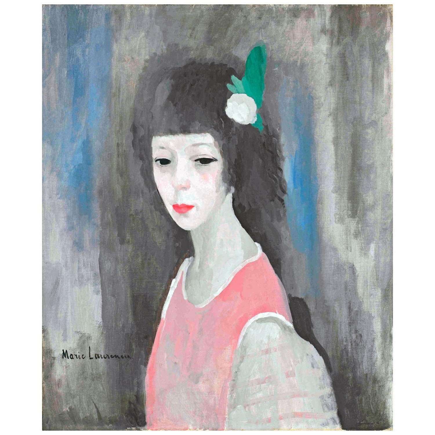  Marie Laurencin. Mon portrait. 1924. Musee Picasso Paris