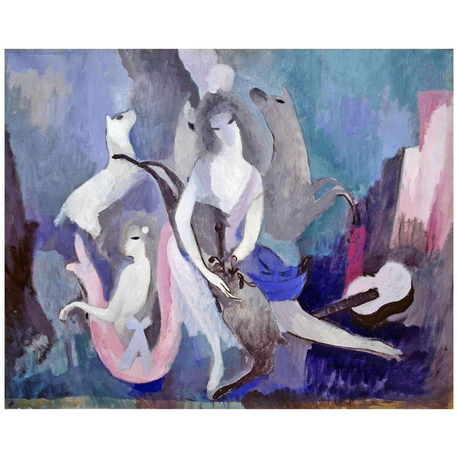  Marie Laurencin. Les Biches. 1924. Mus?e de l'Orangerie Paris