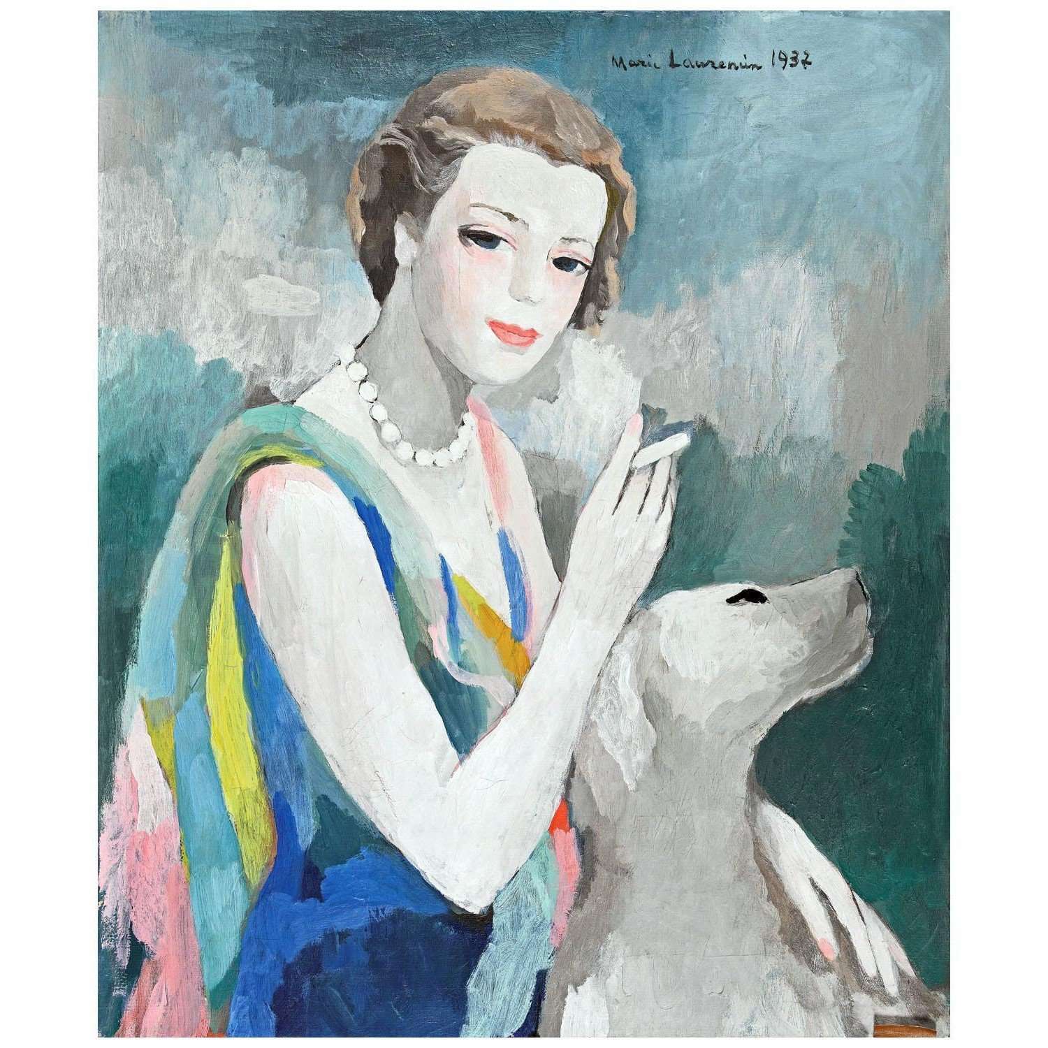  Marie Laurencin. Marcelle Dormoy. 1937. Collection privee