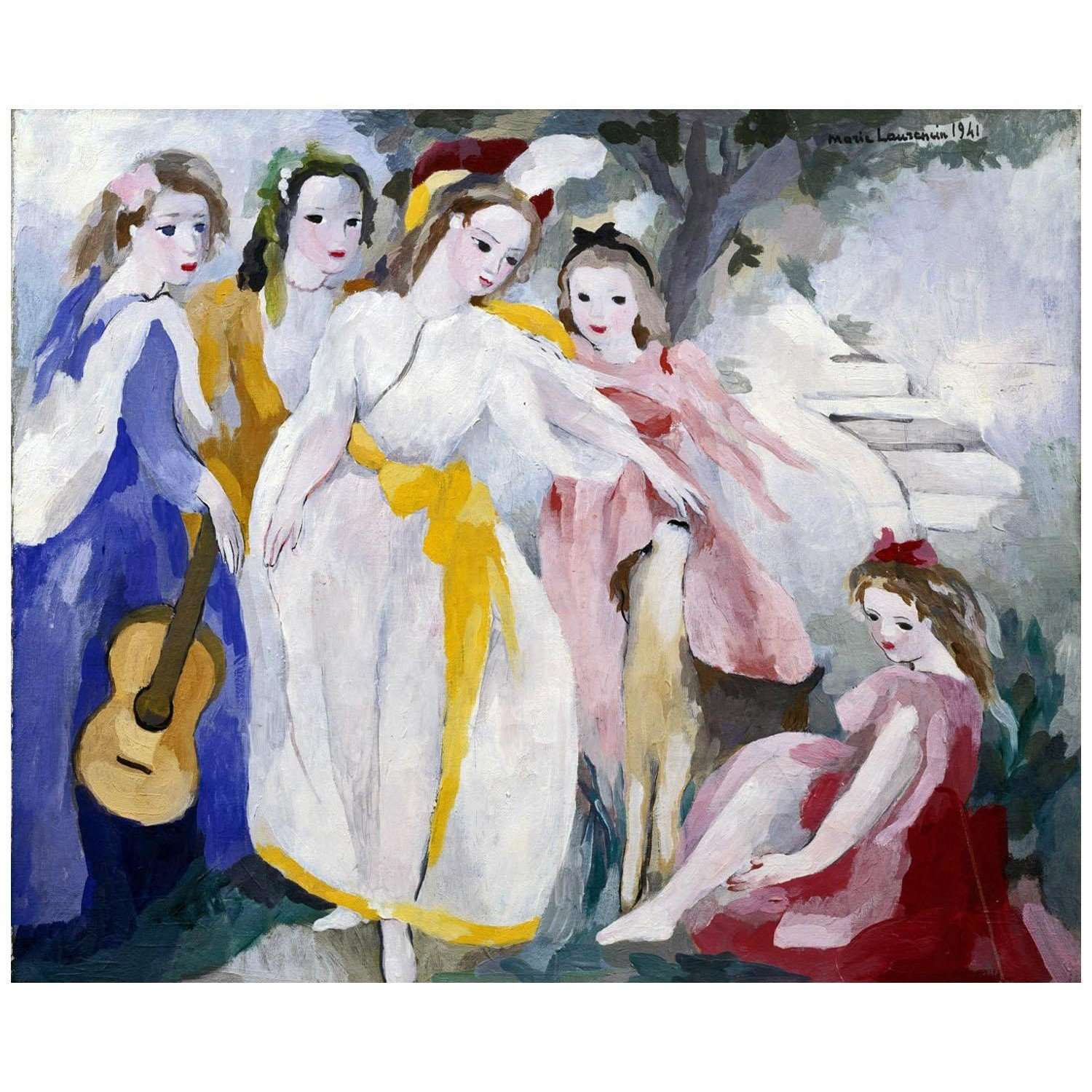  Marie Laurencin. La Princesse de Cleves. 1940. Mus?e Calvet Avignon