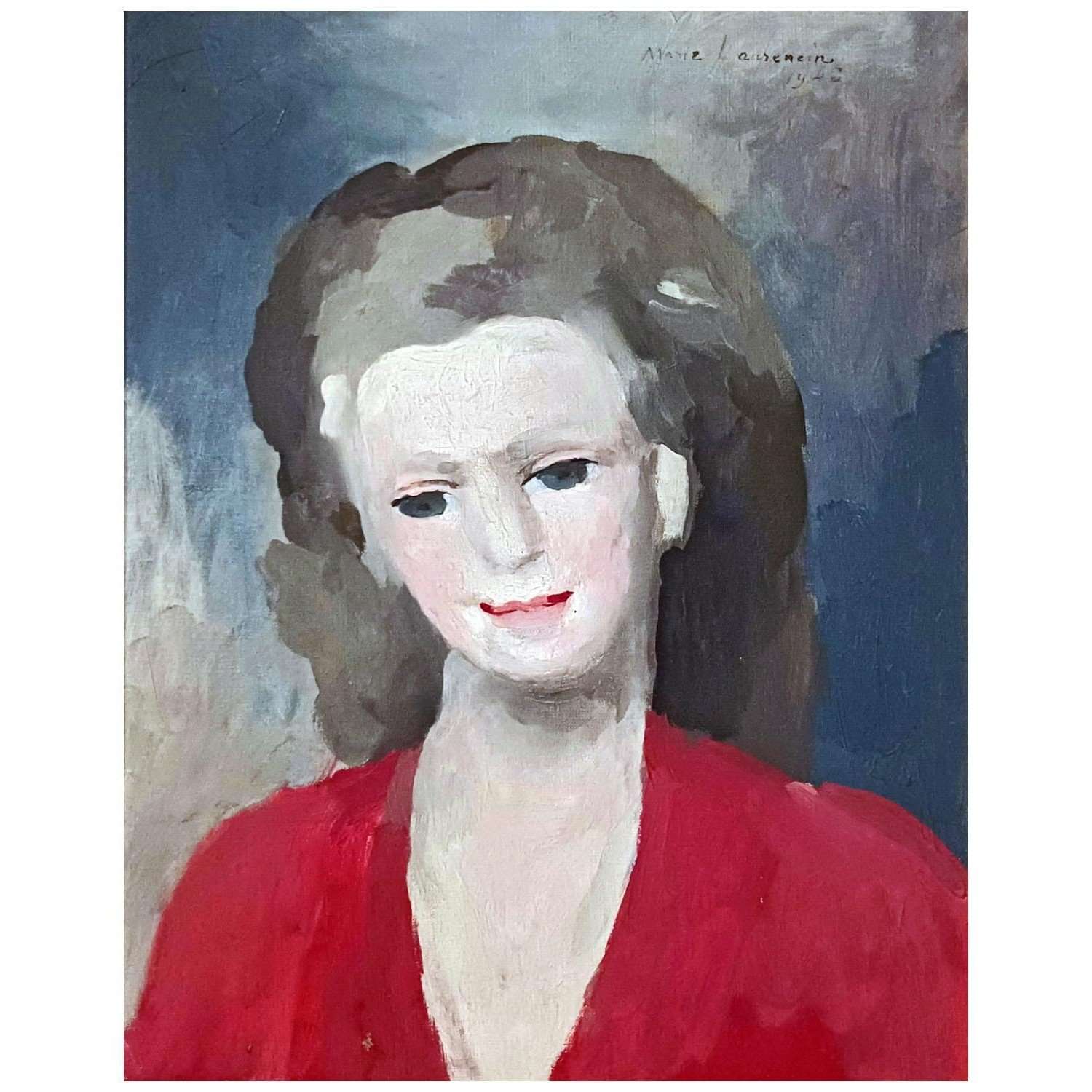  Marie Laurencin. Jeanne Charrier. 1948. Museo Soumaya Mexico