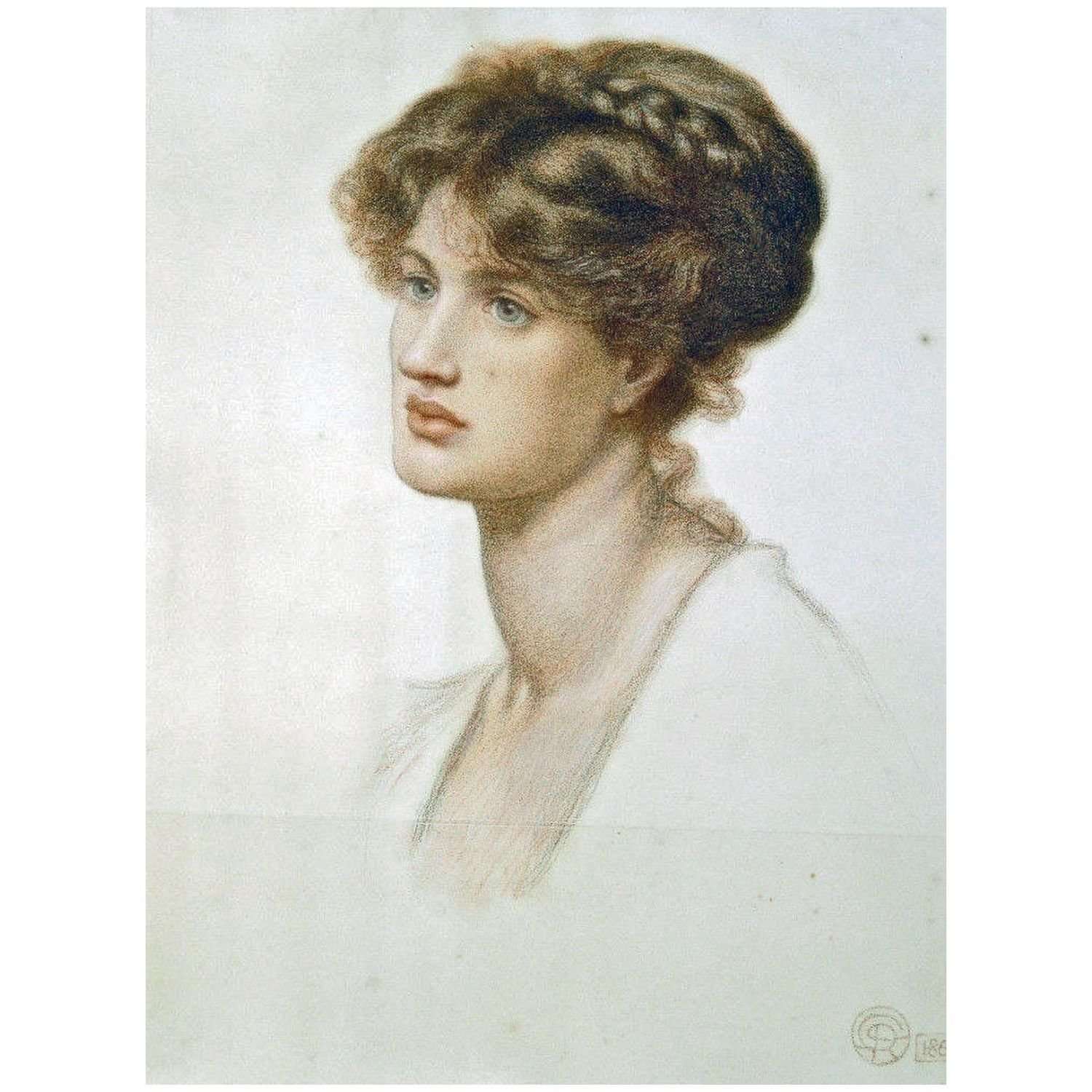  Dante Gabriel Rossetti. Marie Spartali Stillman. 1869. Private collection