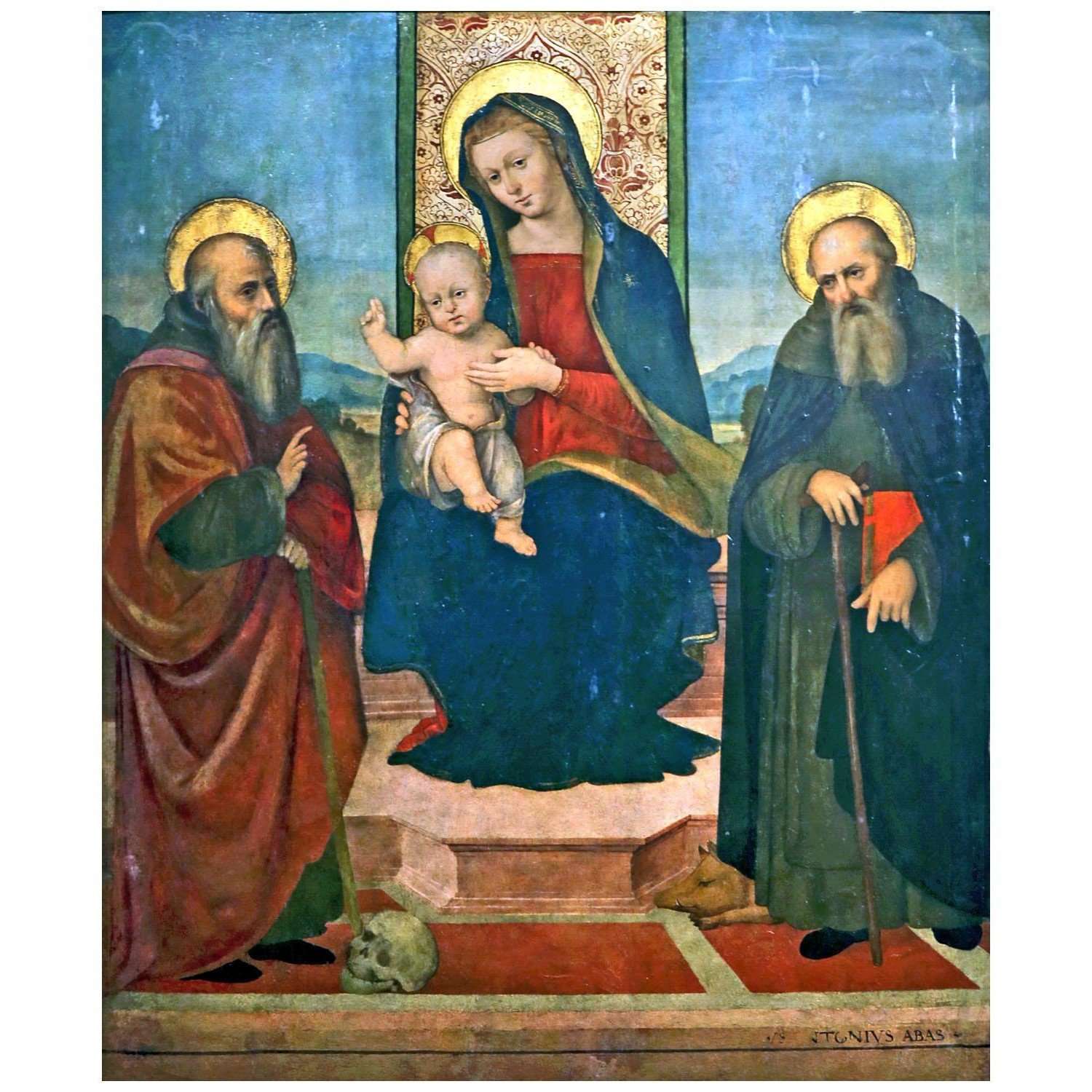  Mariotto Albertinelli. Madonna col Bambino. 1502. Museo Beato Angelico Mugello