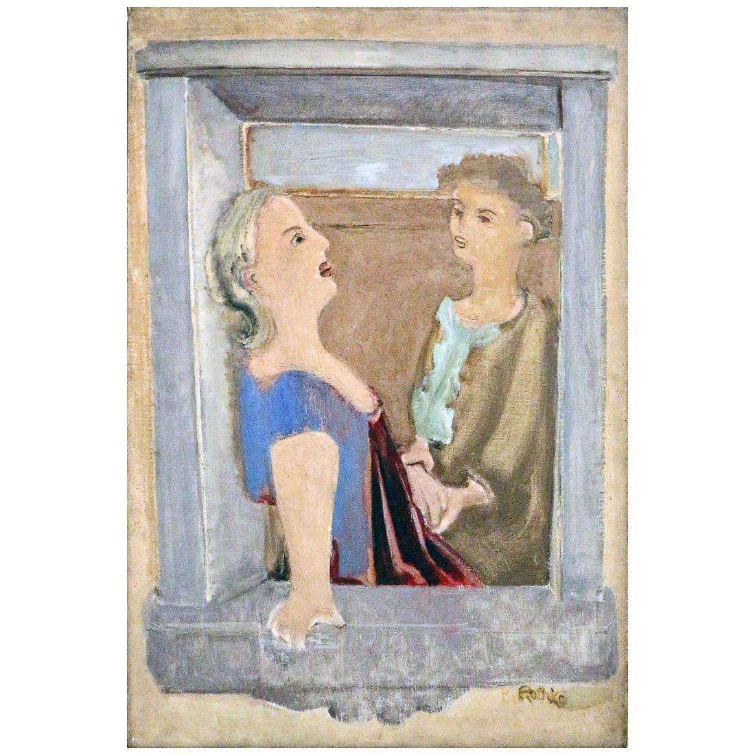  Mark Rothko. Two Women at the Window. 1937