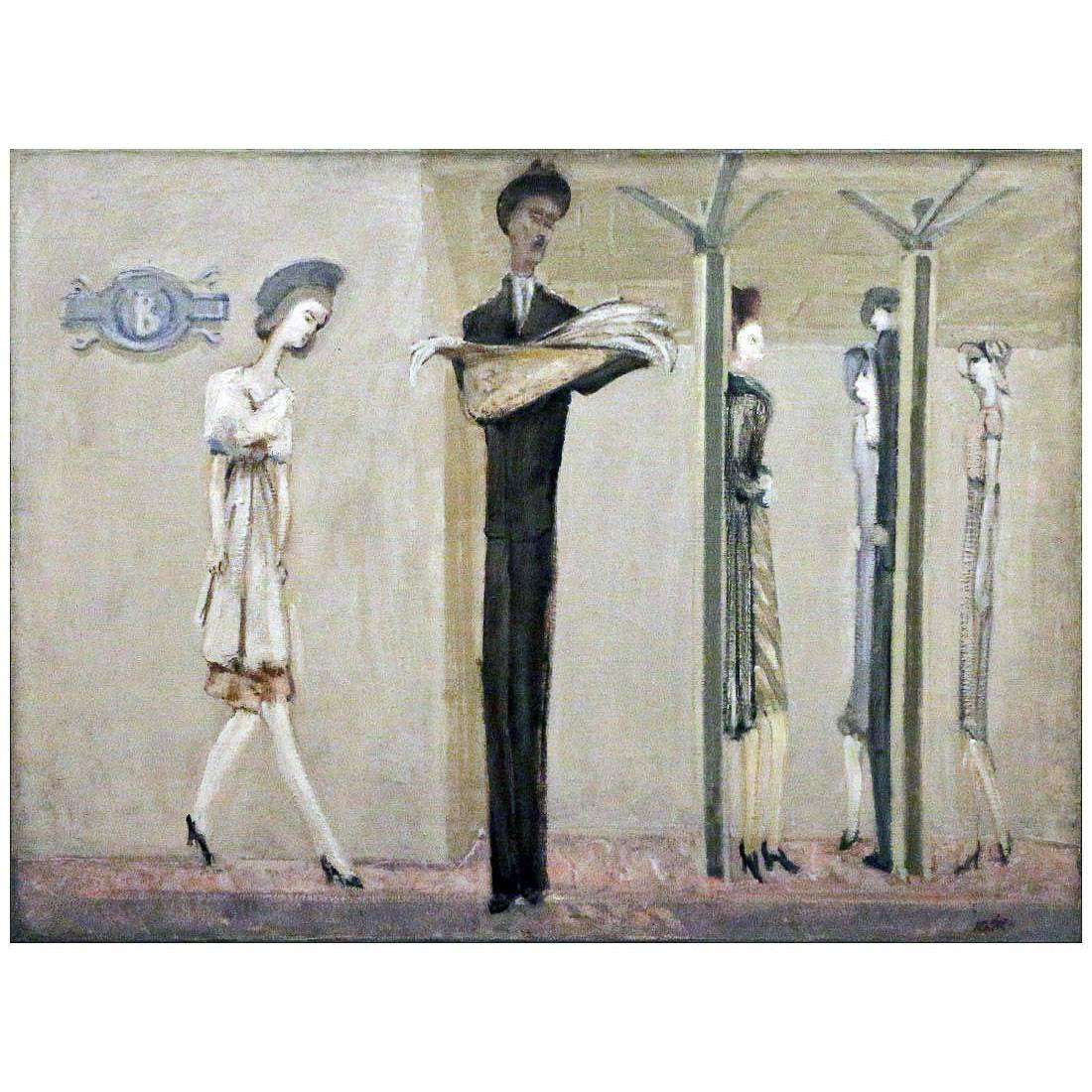  Mark Rothko. Underground Fantasy. 1940