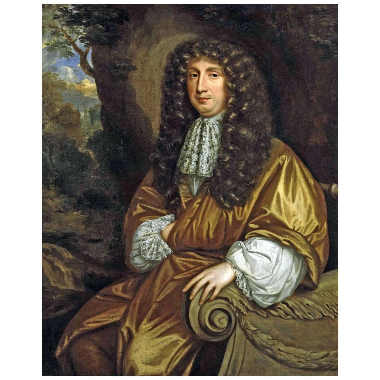  Mary Beale. Portrait of George Savile. 1678. National Portrait Gallery London