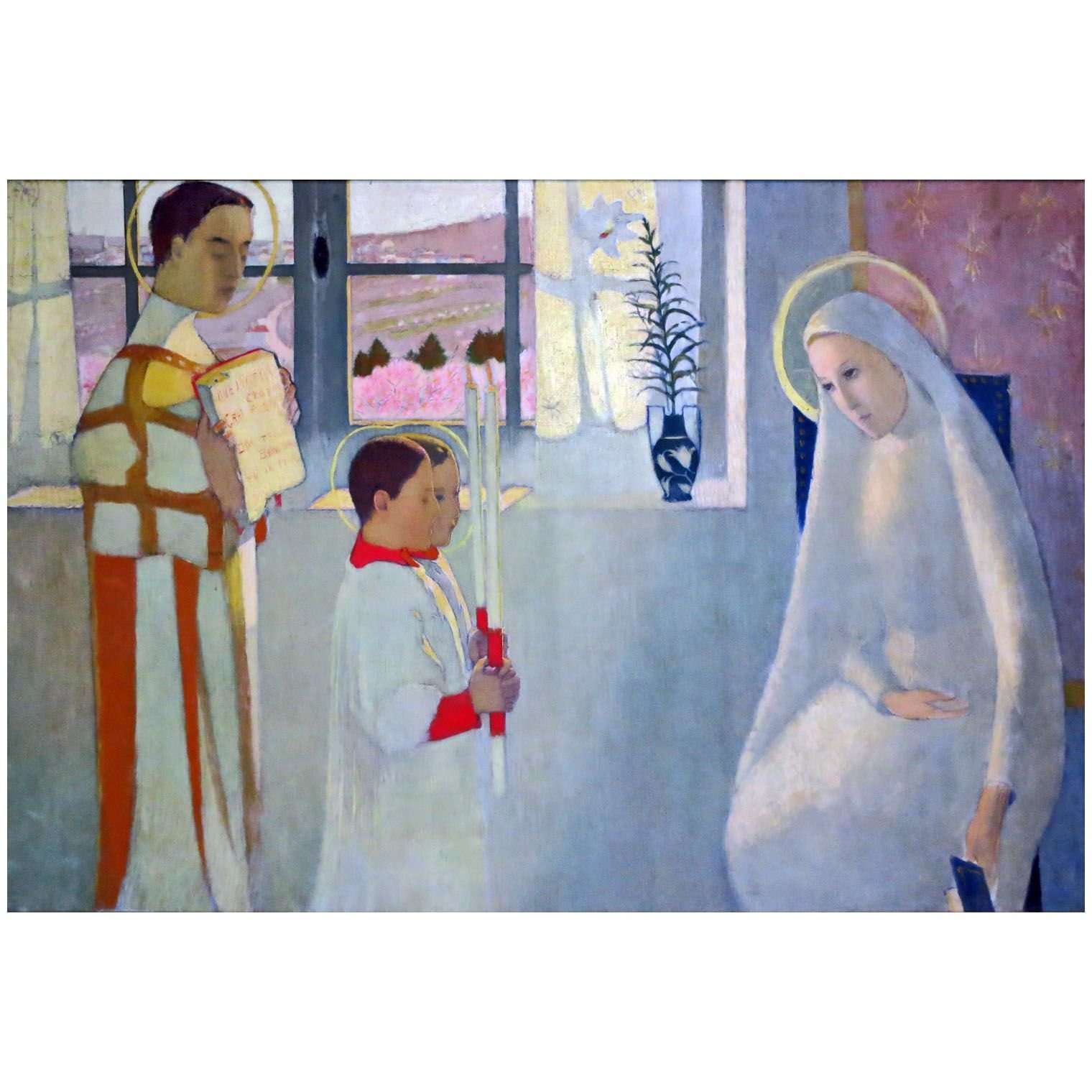  Maurice Denis. Le myst?re catholique. 1889. Musee Maurice Denis