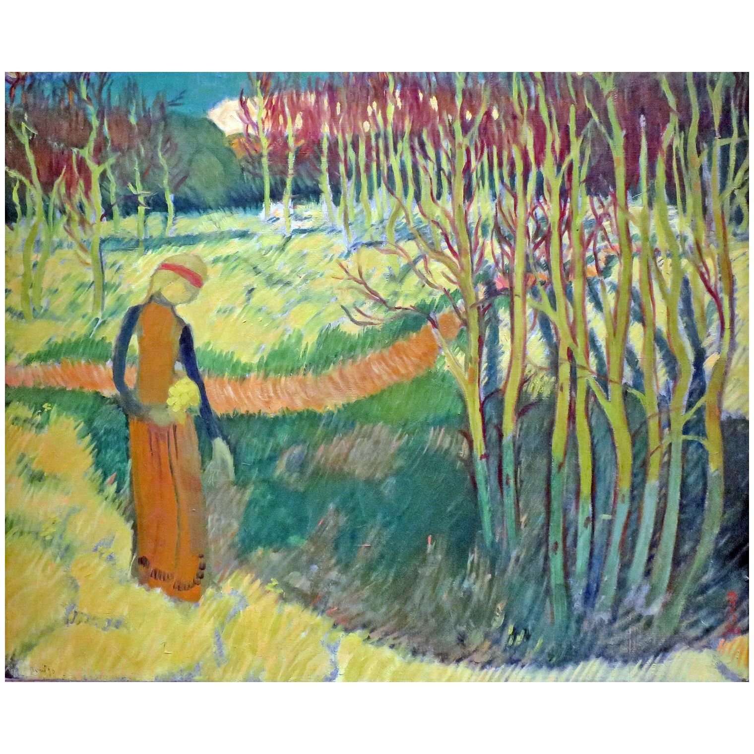 Maurice Denis. Motif Romanesque. 1890. LACMA, Los Angeles