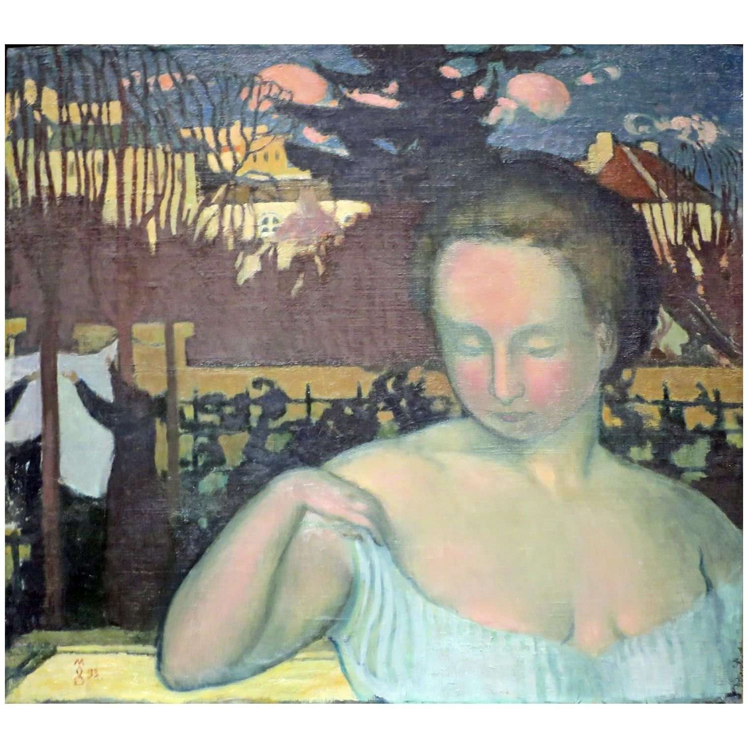  Maurice Denis. Portrait de Marthe Denis. 1893. Pushkin Museum