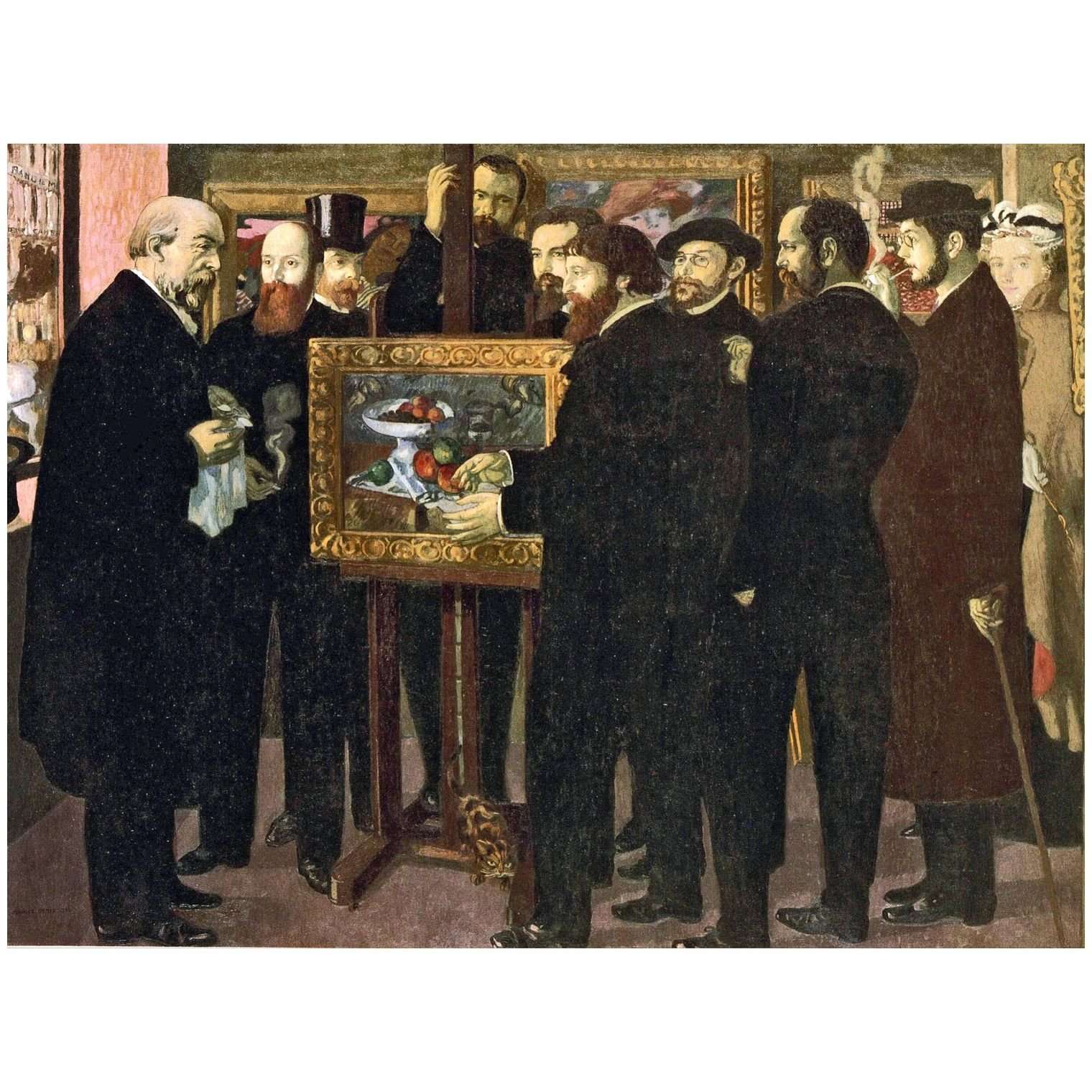  Maurice Denis. Hommage a Cezanne. 1900. Musee dOrsay