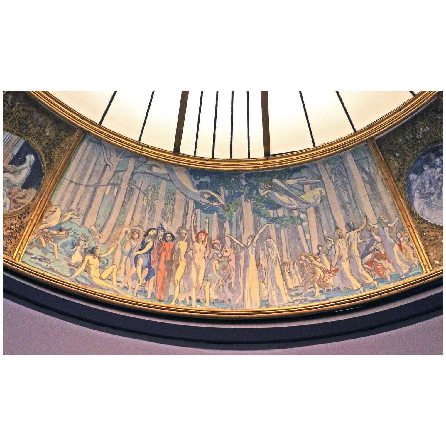  Maurice Denis. Fresque de la coupole du Th??tre des Chapms-Elysee. 1908-1911