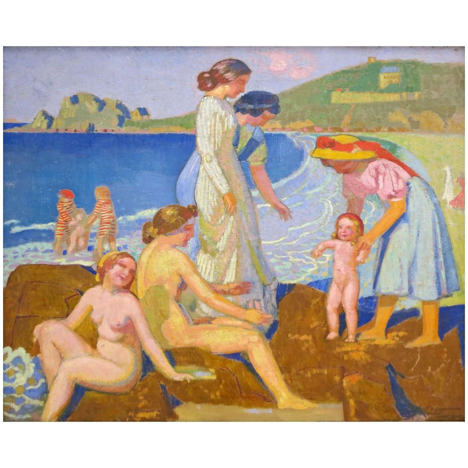  Maurice Denis. Baigneuses ? Perros-Guirec. 1912. Petit Palais Paris