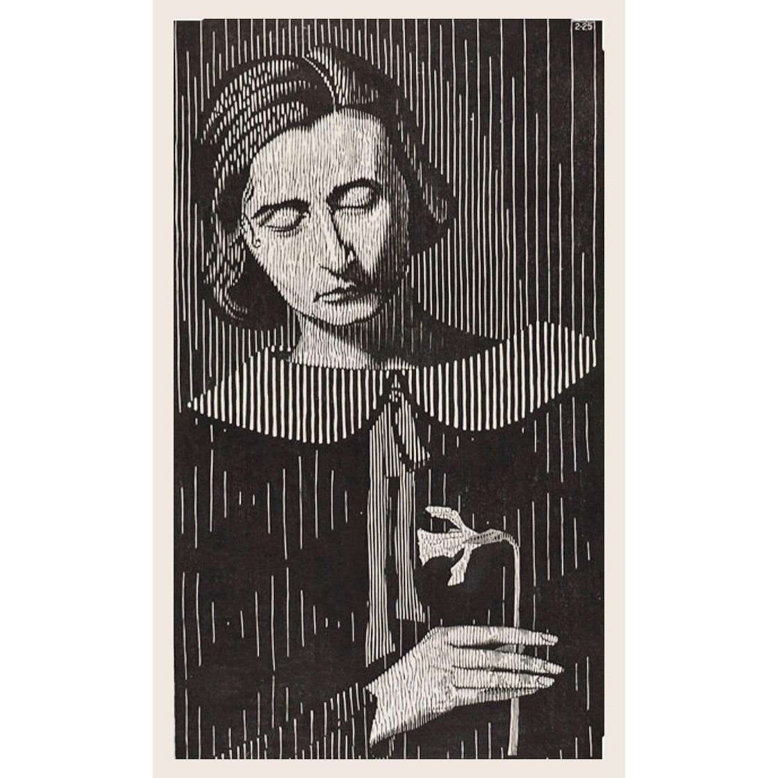  Maurits Cornelis Escher. Jetta. Portrait of G. Escher. 1925