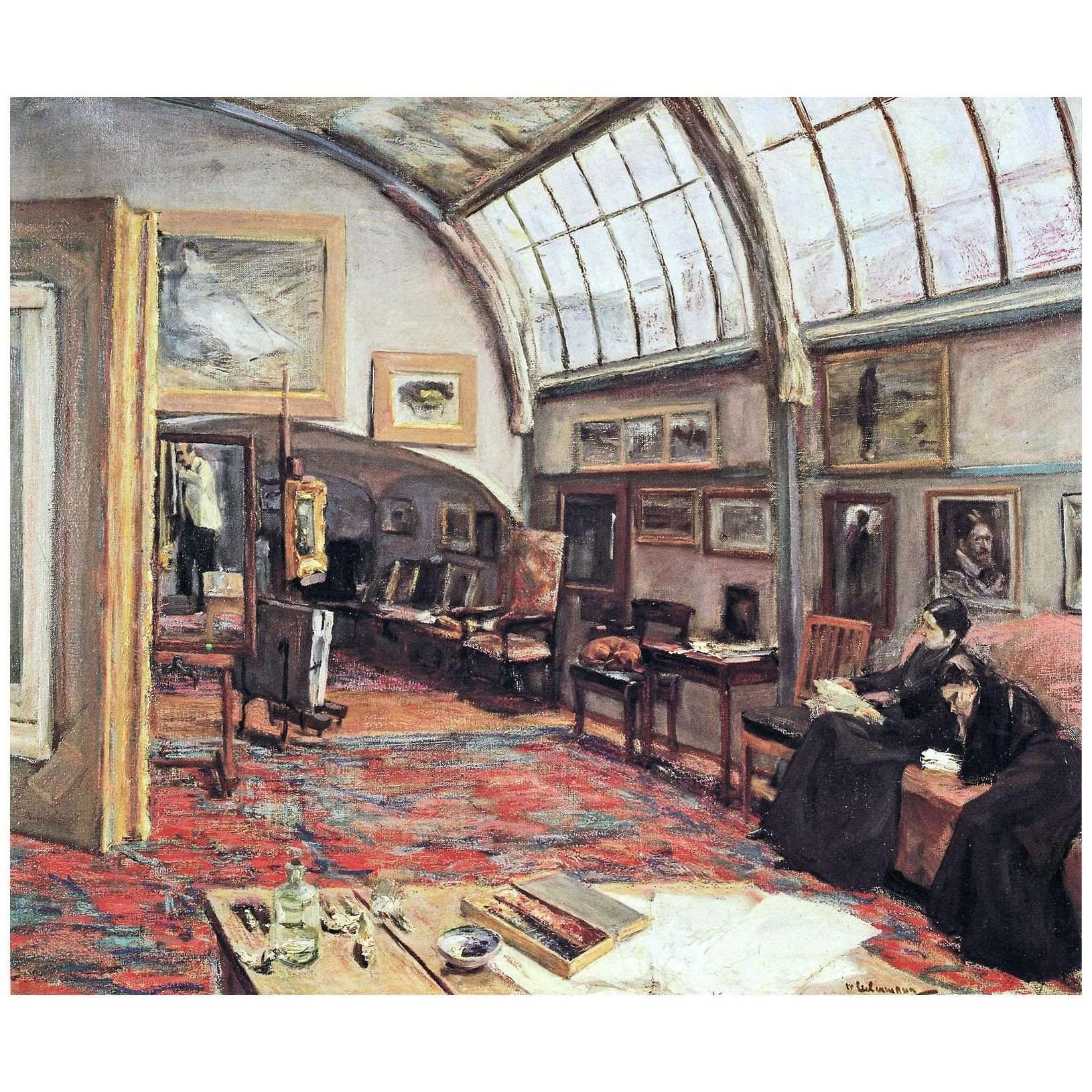  Max Libermann. Das Atelier des K?nstlers. 1902. Kunstmuseum St. Gallen