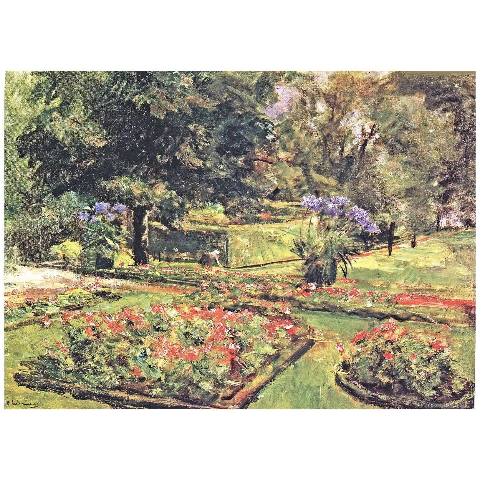  Max Libermann. Wannseegarten. 1926. Kunsthalle Emden