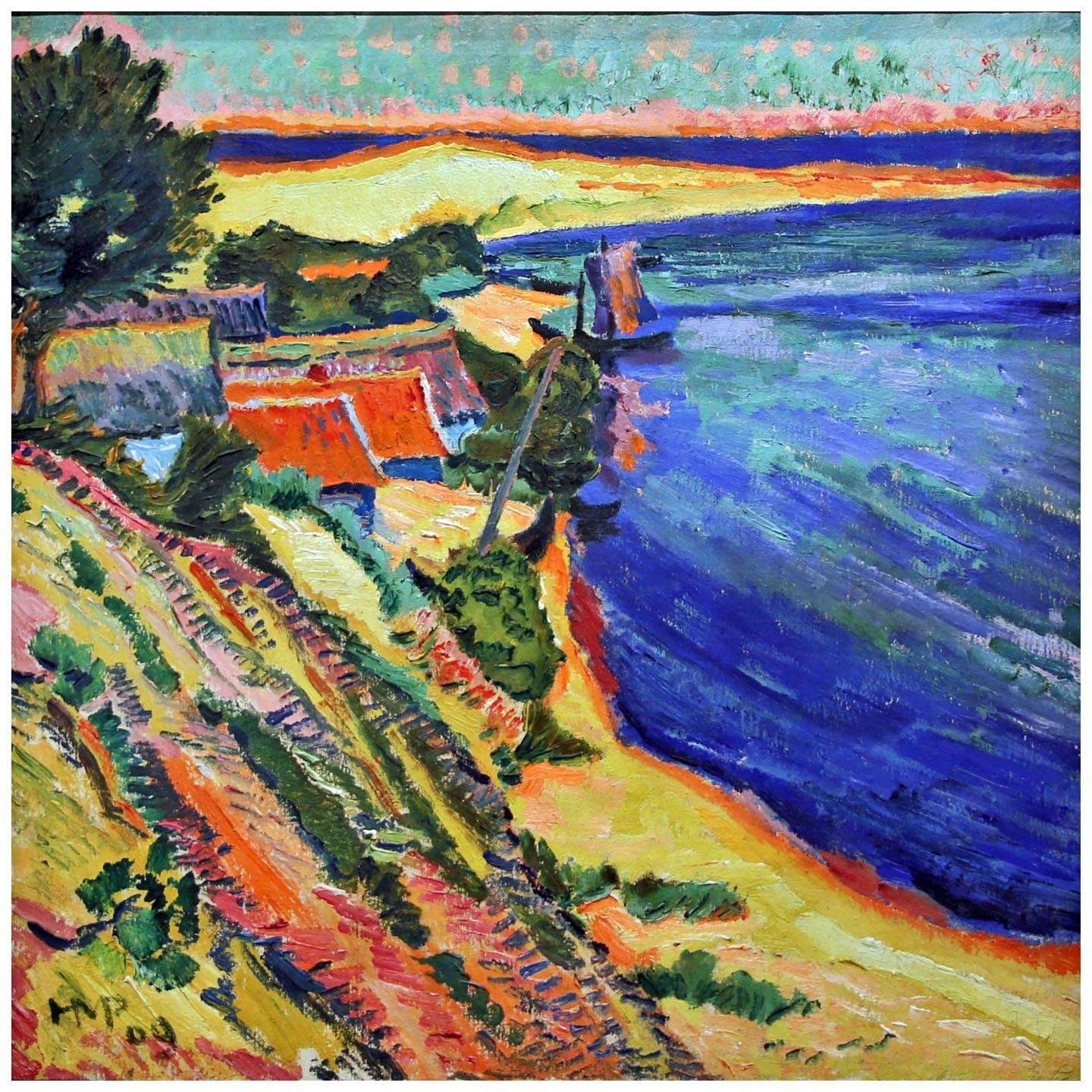  Max Pechstein. Haff. 1909. Museo Thyssen-Bornemisza Madrid