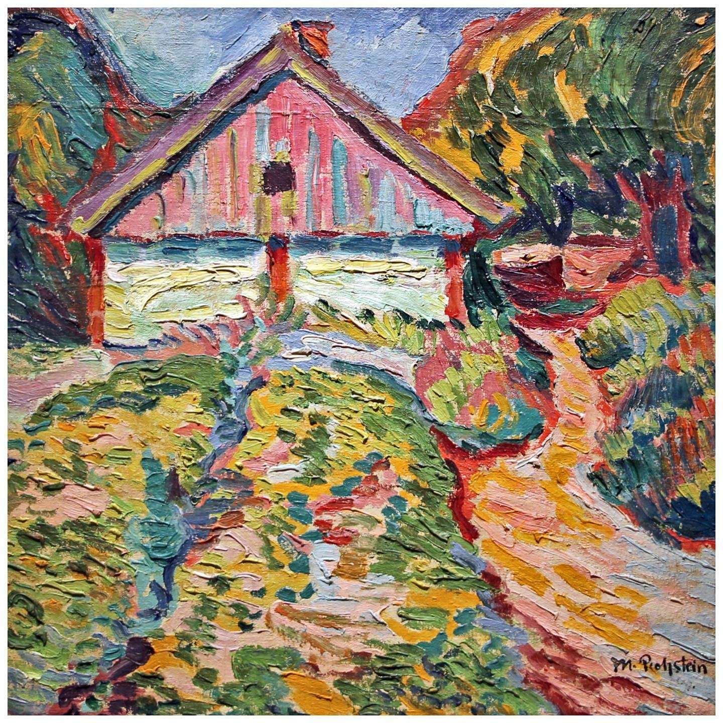  Max Pechstein. Khrische Nehrung. 1909. Museo Thyssen-Bornemisza Madrid