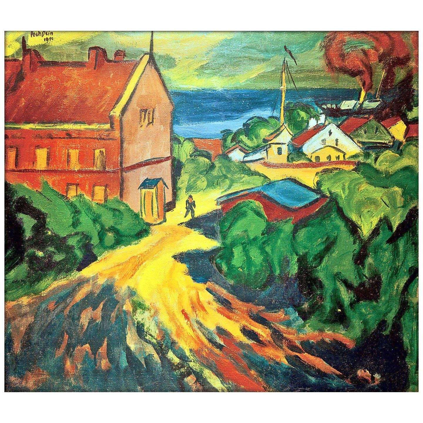  Max Pechstein. Das Rote Beamtenhaus. 1911. Kunstmuseum Bonn