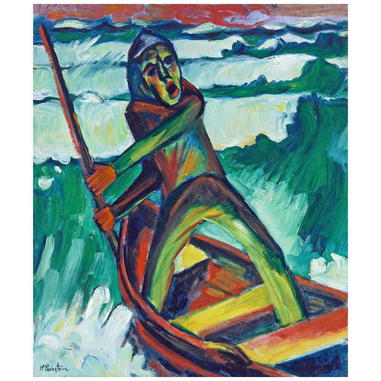  Max Pechstein. Fischer. 1920. Privatesammlung