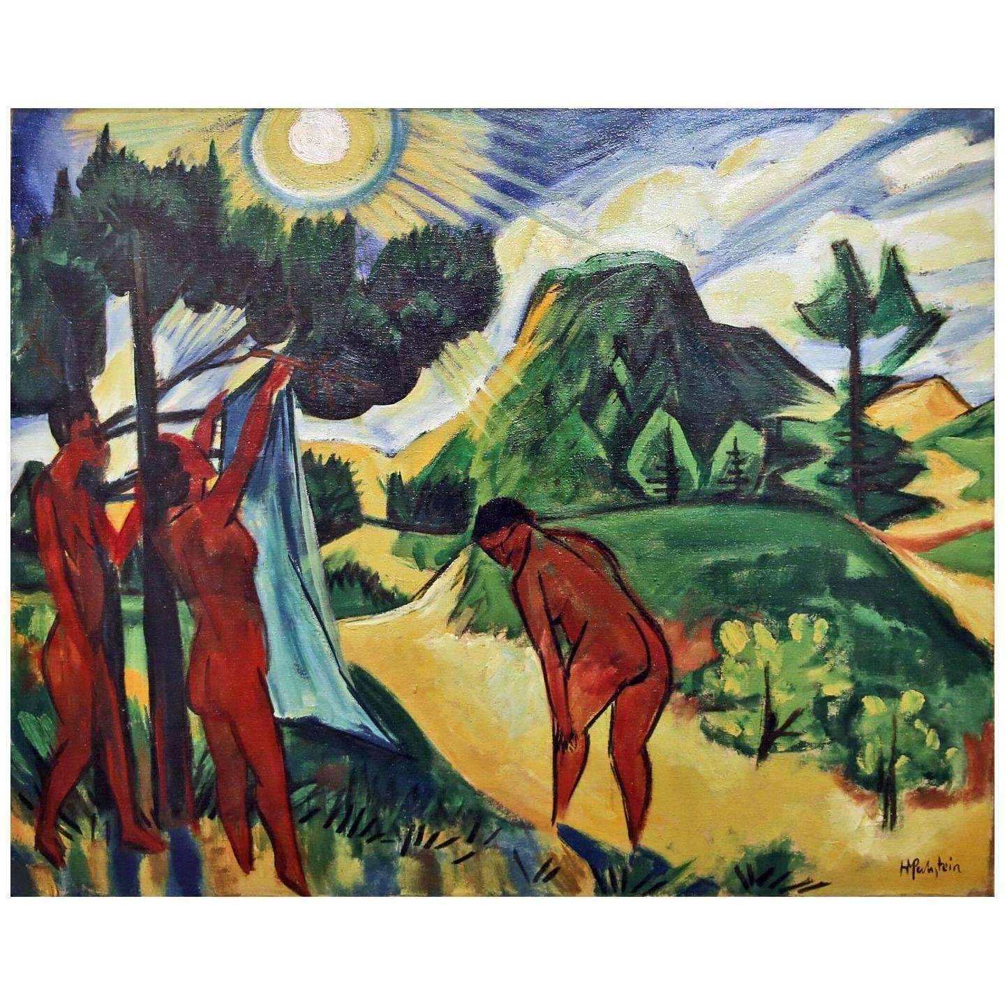  Max Pechstein. Bleiben Unbemerkt. 1921. Museo Thyssen-Bornemisza Madrid