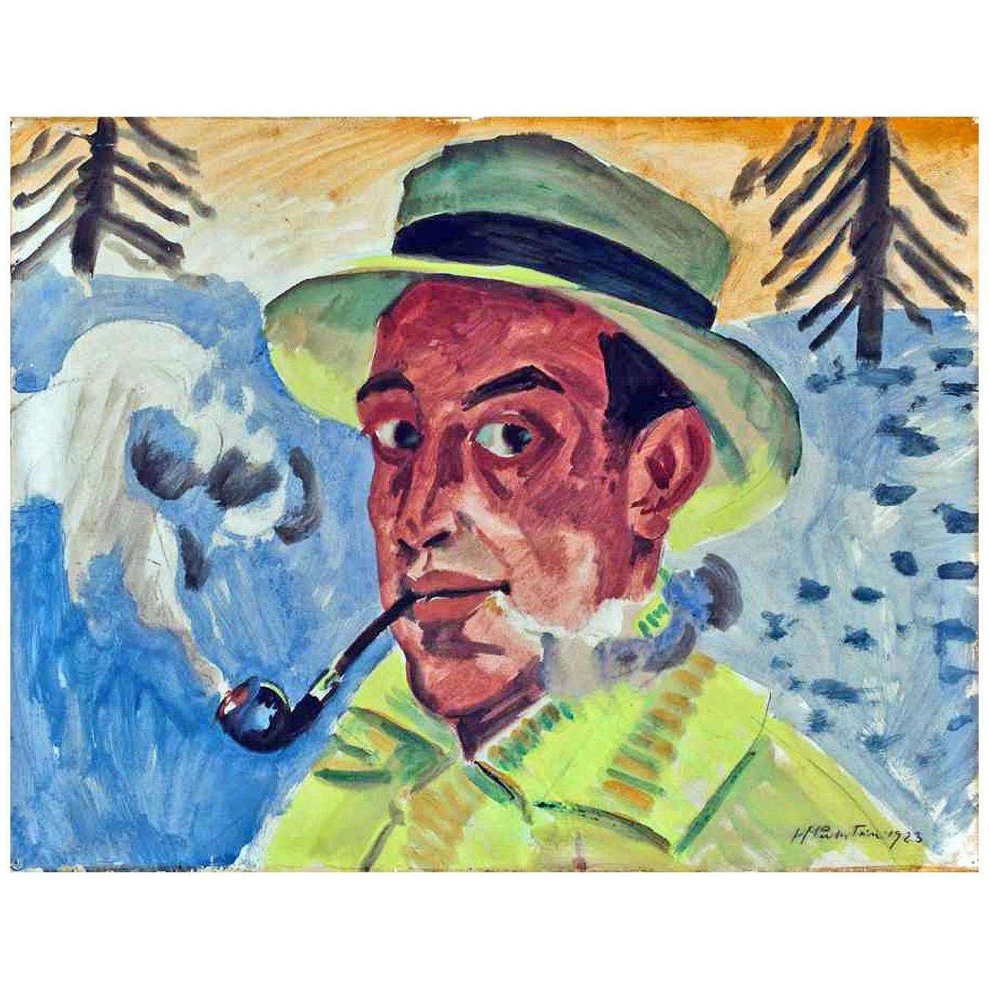  Max Pechstein. Selbstbildnis. 1923. Privatesammlung