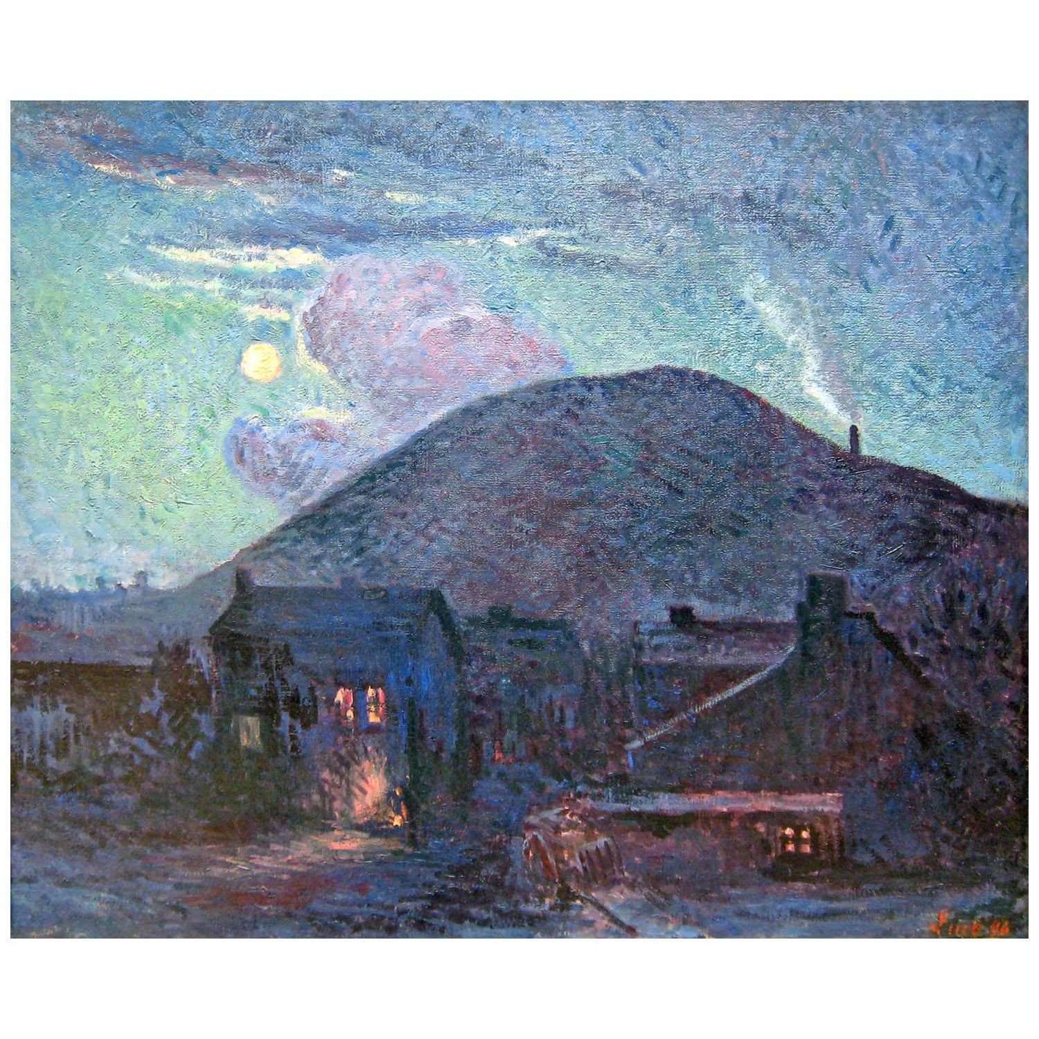  Maximilien Luce. Terril de charbonnage. 1896. Mus?e d'Ixelles