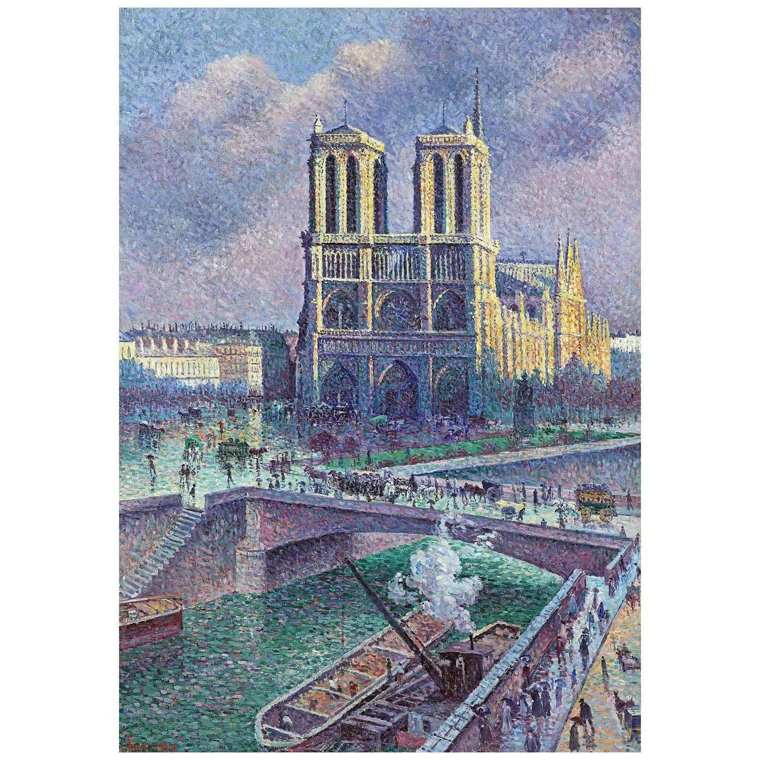  Maximilien Luce. Notre-Dame de Paris. 1900. Private collection