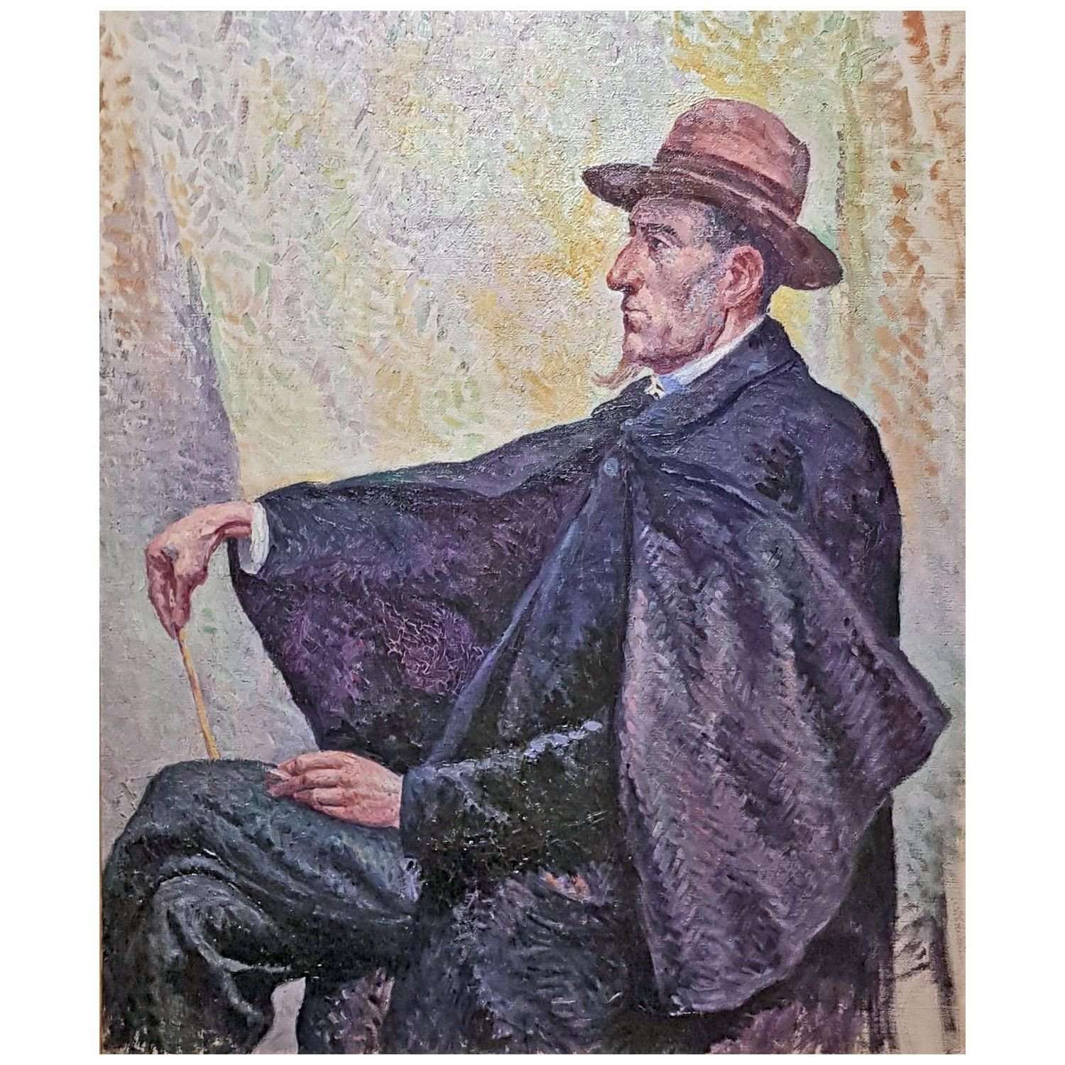  Maximilien Luce. Portrait de Felix Feneon. 1901. MoMA New York