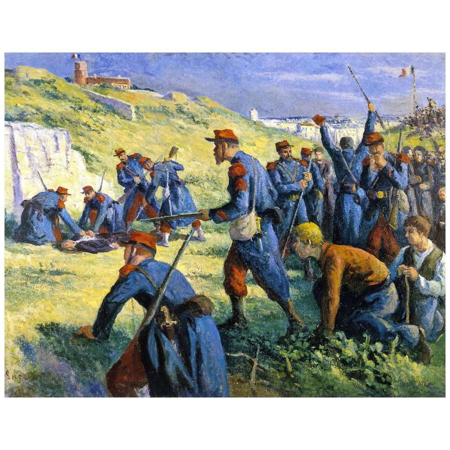  Maximilien Luce. L'ex?cution de Varlin. 1914. MHDP Mantes