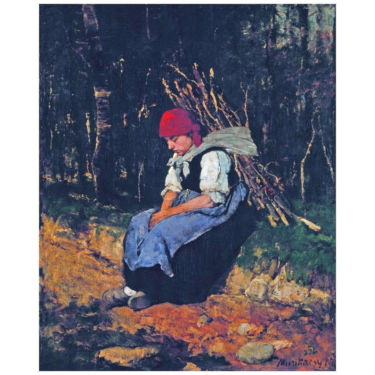  Munkacsy Mihaly. Peasant Girl. 1873. Magyar Nemzeti Gal?ria Budapest