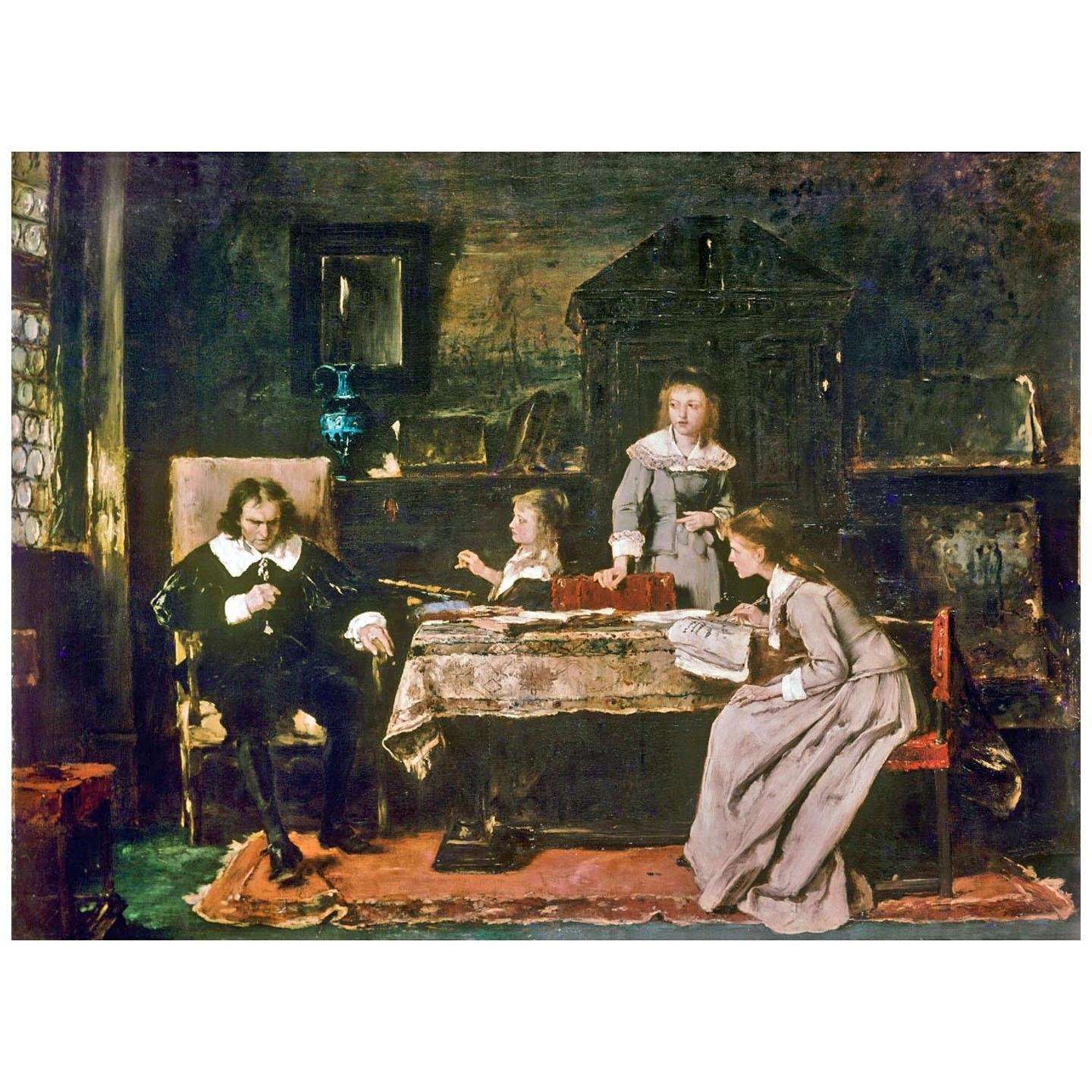  Munkacsy Mihaly. John Milton. 1878. Magyar Nemzeti Gal?ria Budapest