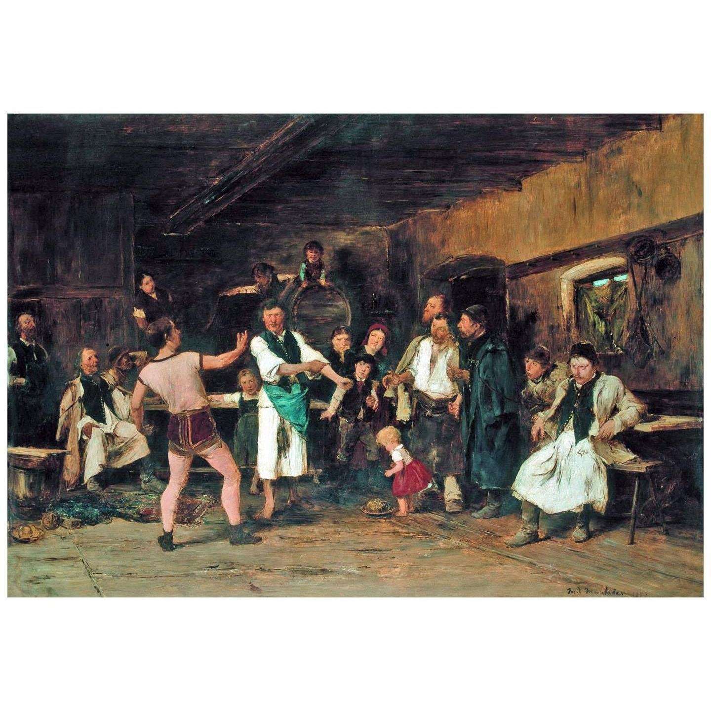  Munkacsy Mihaly. The Village Hero. 1882. Magyar Nemzeti Gal?ria Budapest