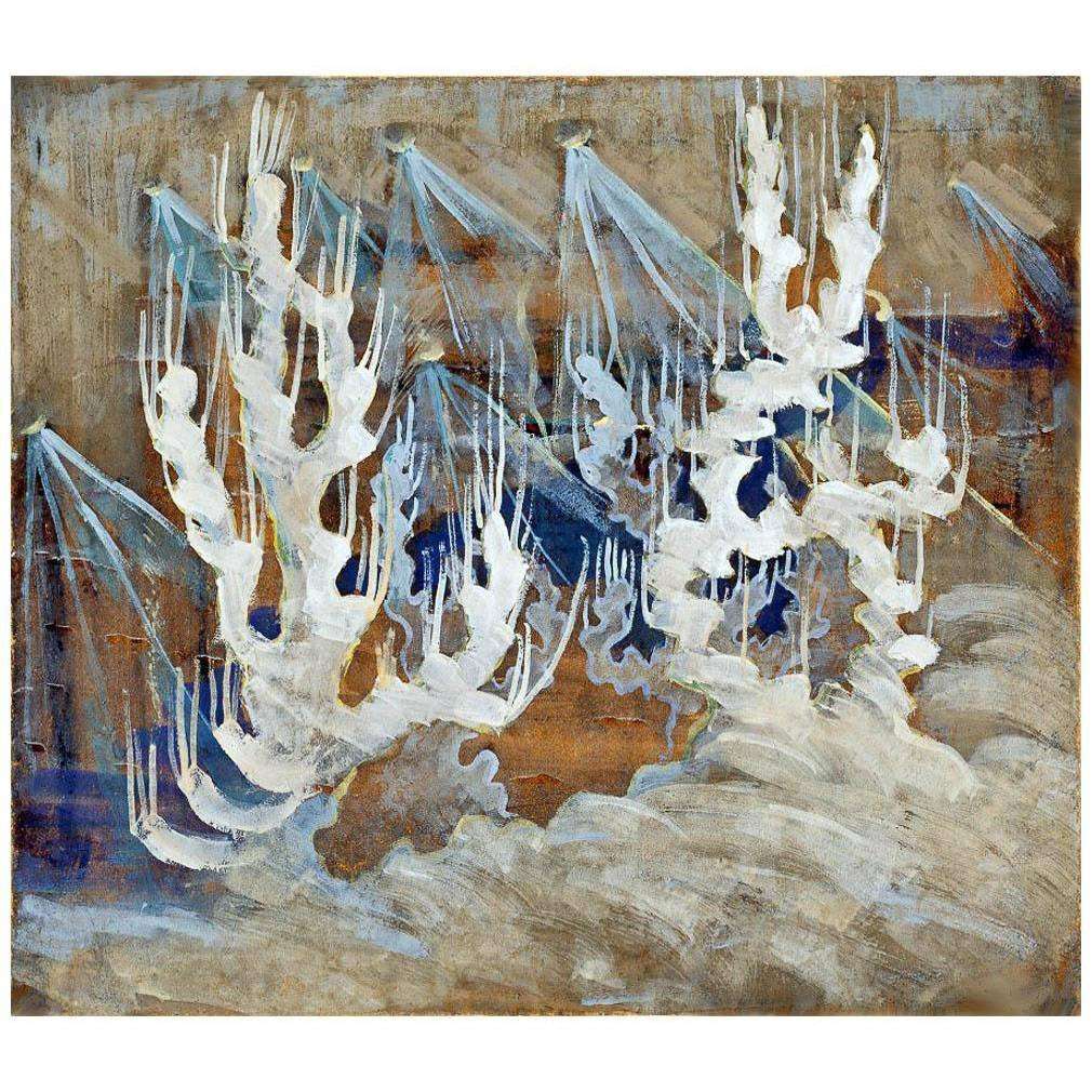   Mikalojus Ciurlionis. Winter II. 1907