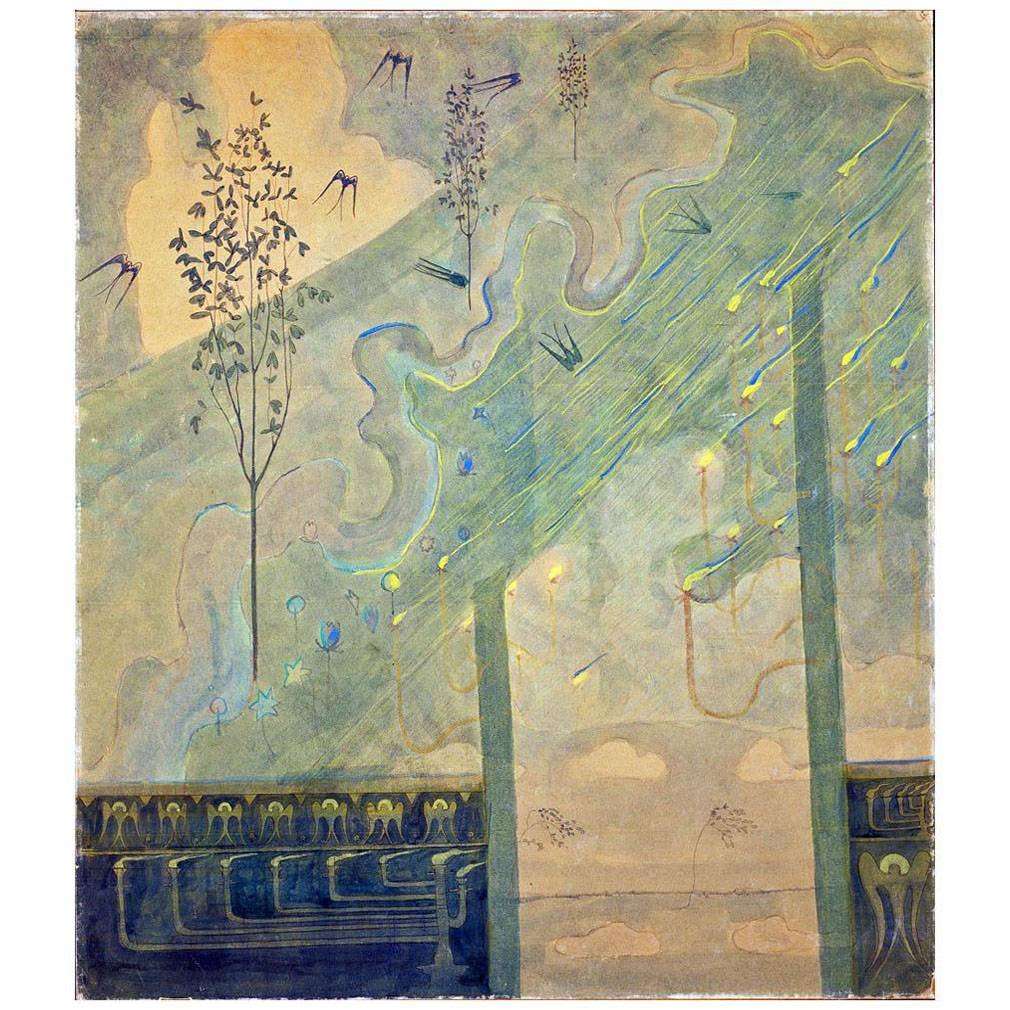   Mikalojus Ciurlionis. Sonata of the Summer. Scherzo. 1908