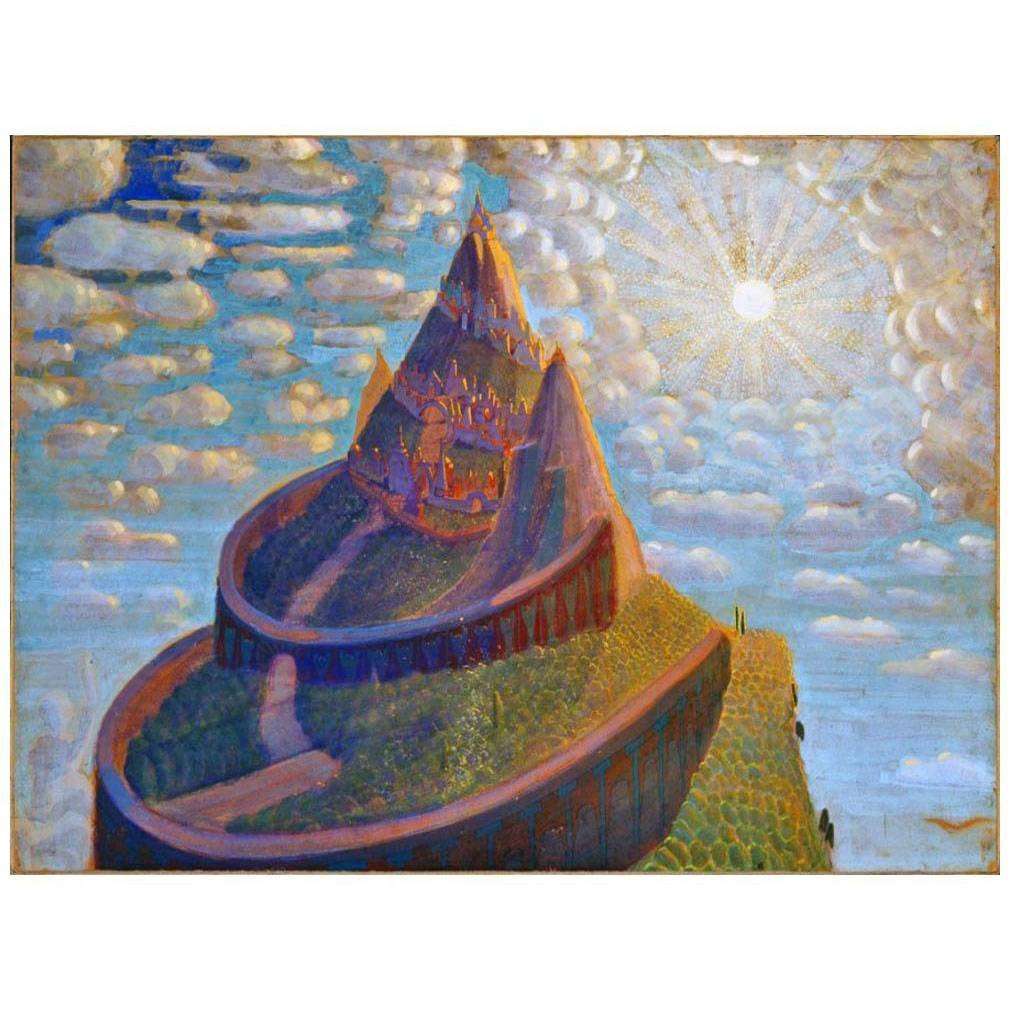   Mikalojus Ciurlionis. Castle Fairy Tale. 1909