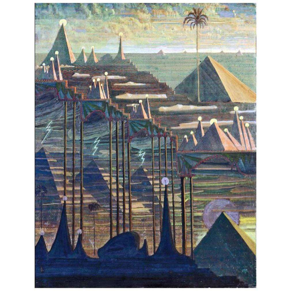   Mikalojus Ciurlionis. Sonata of the Pyramids. Allegro. 1909