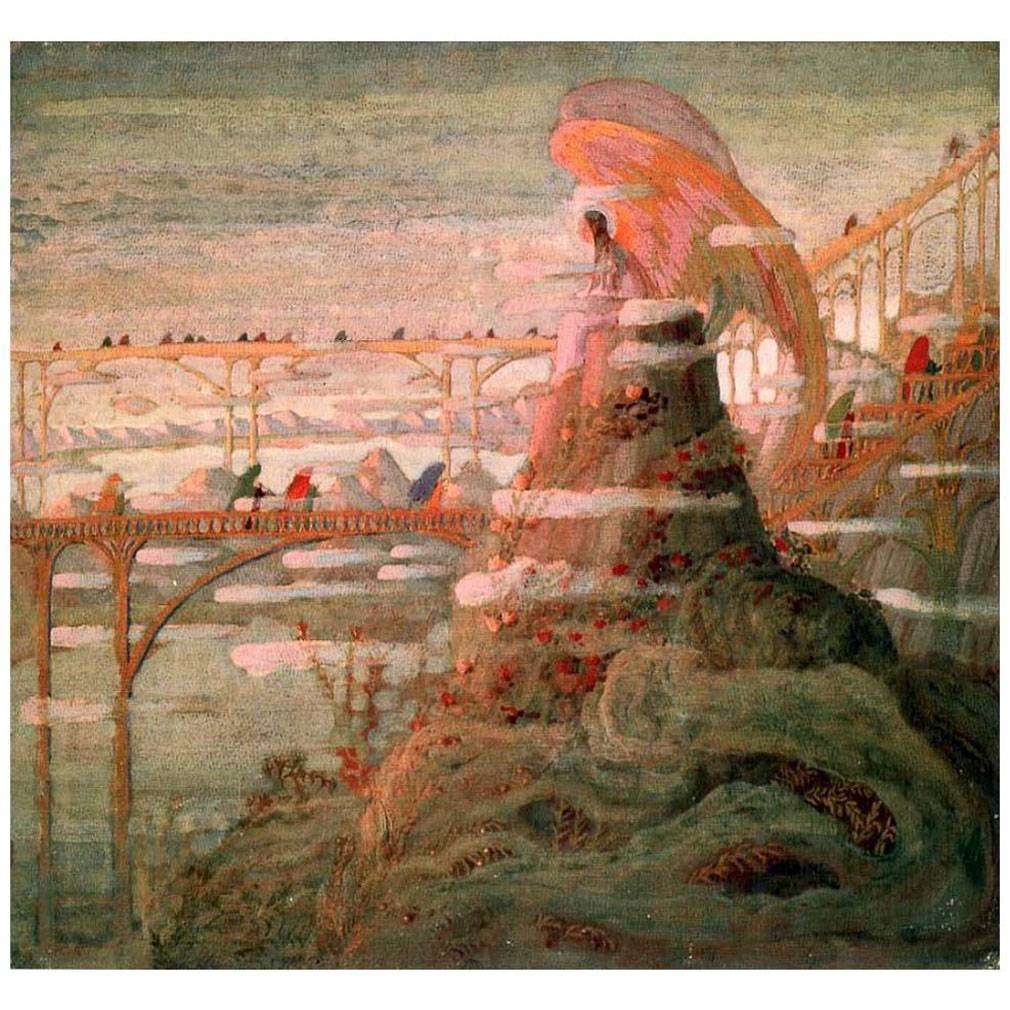   Mikalojus Ciurlionis. Paradise. 1909