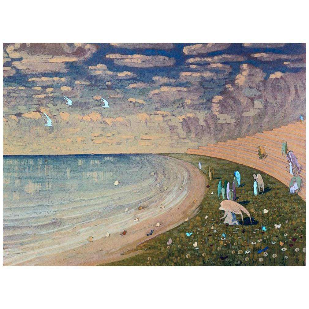  Mikalojus Ciurlionis. Angel Prelude. 1909