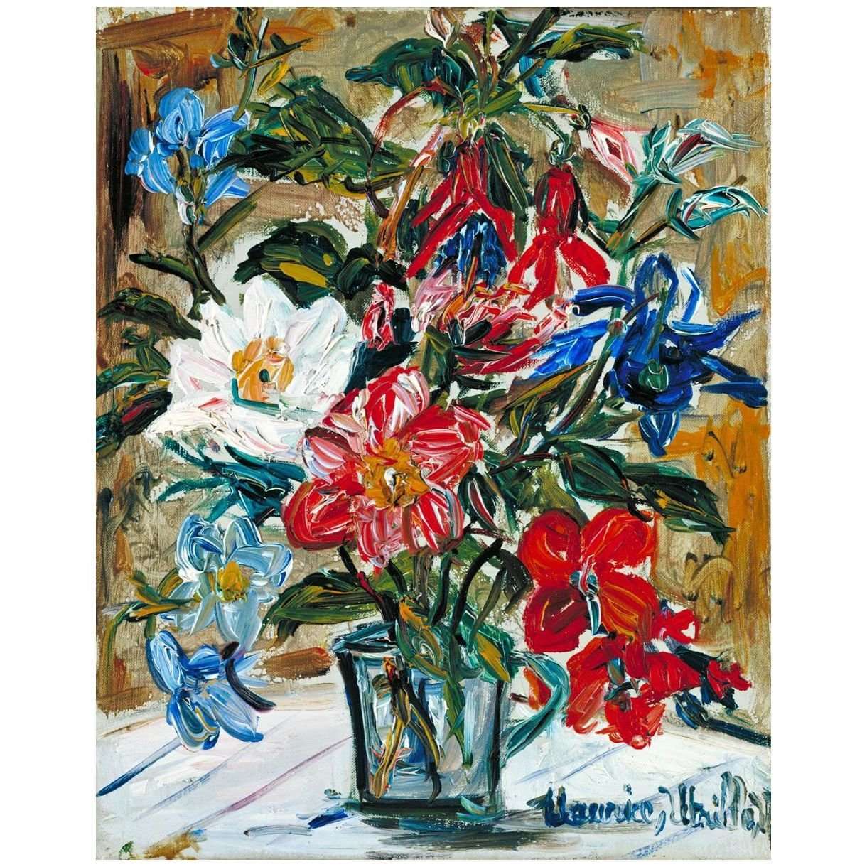  Maurice Utrillo. Vase de fleurs. 1939. Tate Modern London