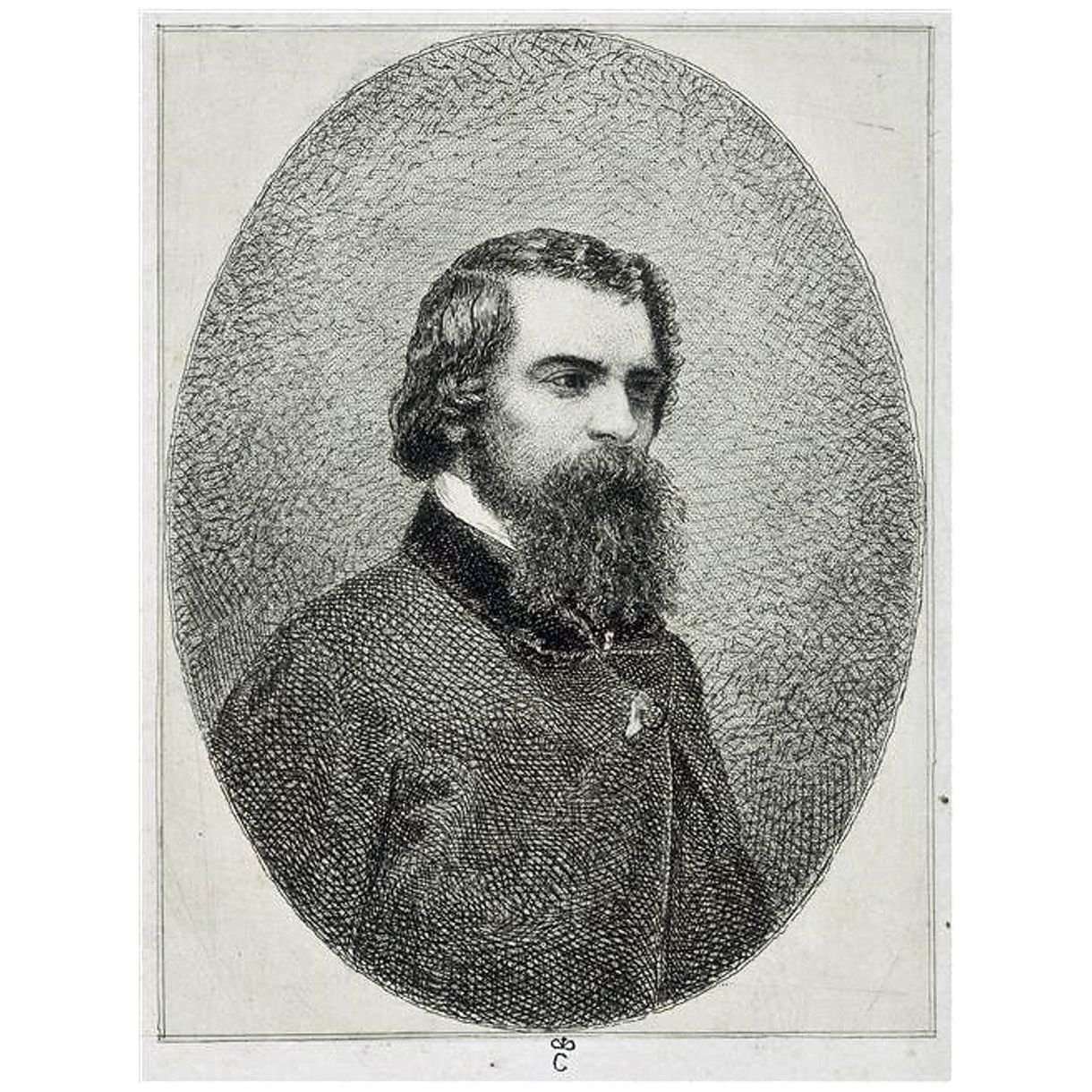  Narcisse Diaz. Autoportrait. 1850. Ch?teau de Compi?gne