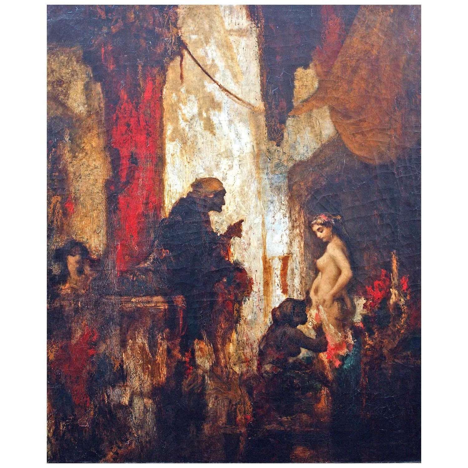  Narcisse Diaz. Sc?ne de Harem. 1851. Mus?e d'art et d'histoire de Meudon