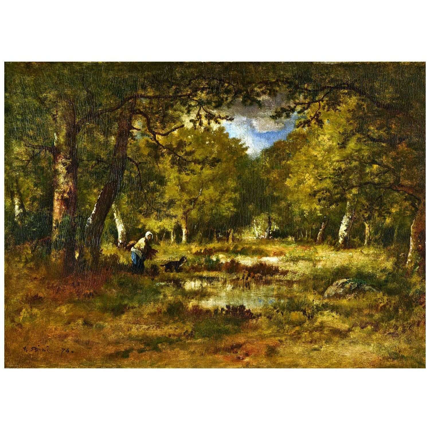  Narcisse Diaz. Sous-bois. 1874. Mus?e des beaux-arts de Reims