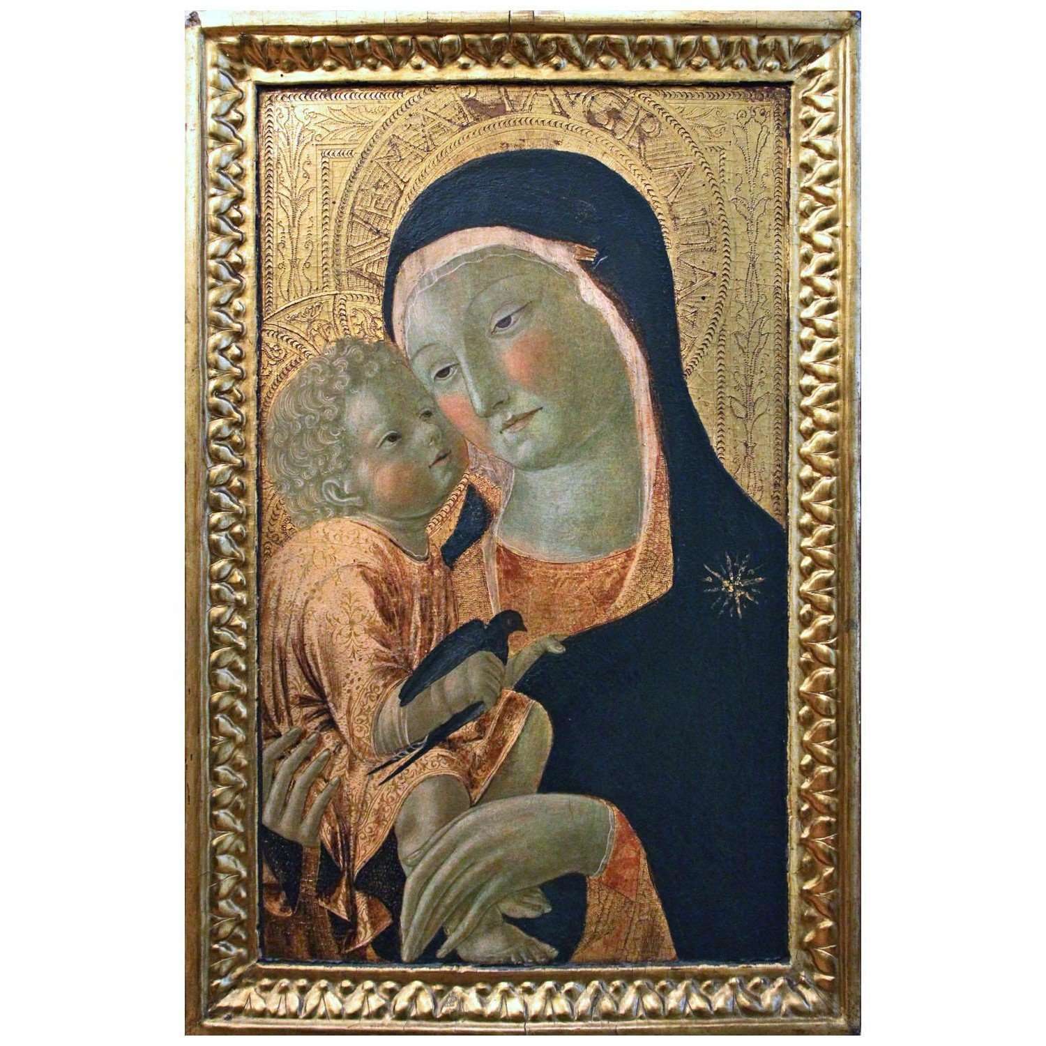  Neroccio de Landi. Madonna col Bambino. 1470. Norton Simon Museum Pasadena