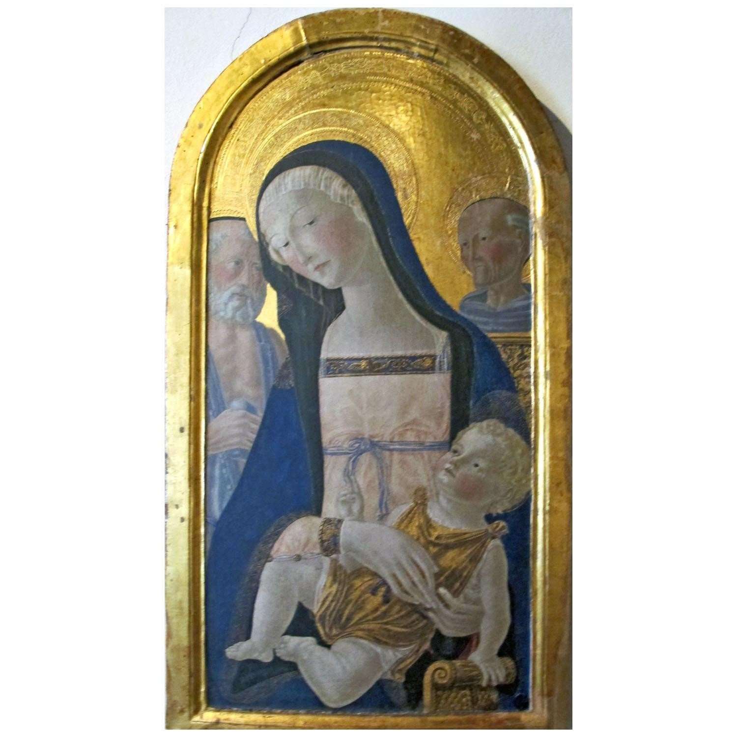  Neroccio de Landi. Madonna col Bambino e Santi. 1476. Pinacoteca Nazionale Siena