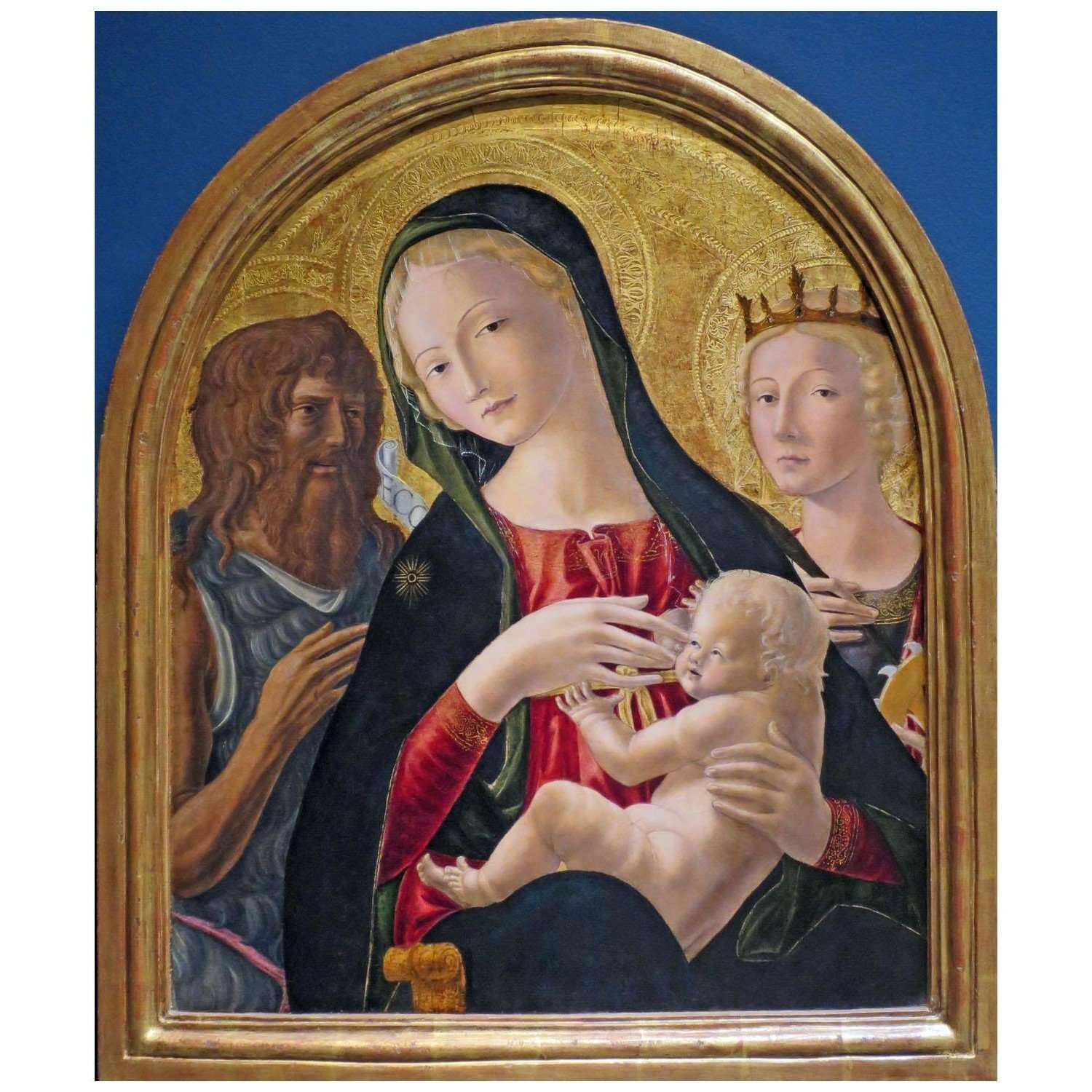  Neroccio de Landi. Madonna col Bambino. 1478. Norton Simon Museum Pasadena
