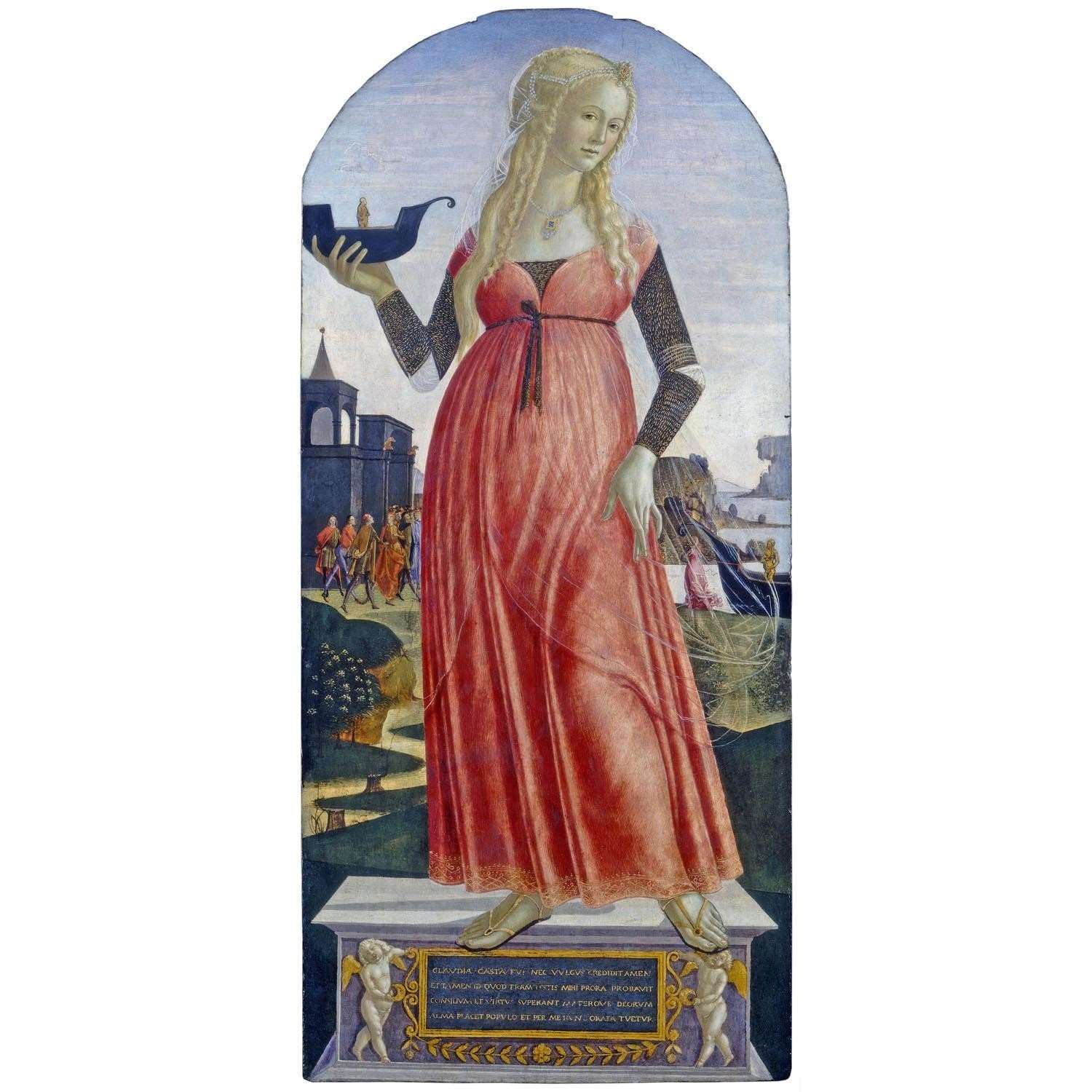  Neroccio de Landi. Claudia Quinta. 1490. National Gallery of Art Washington