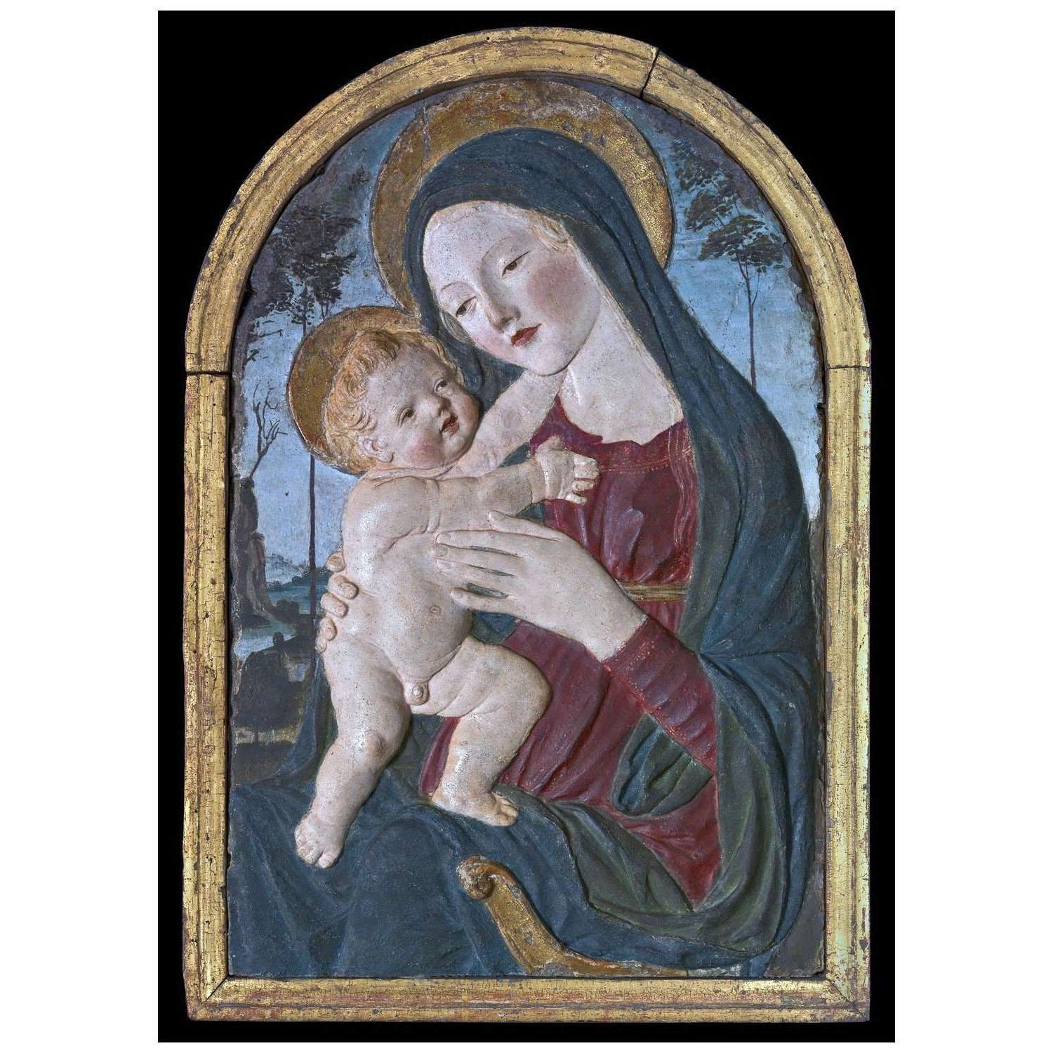  Neroccio de Landi. Madonna col Bambino. 1495. Art Institute of Chicago