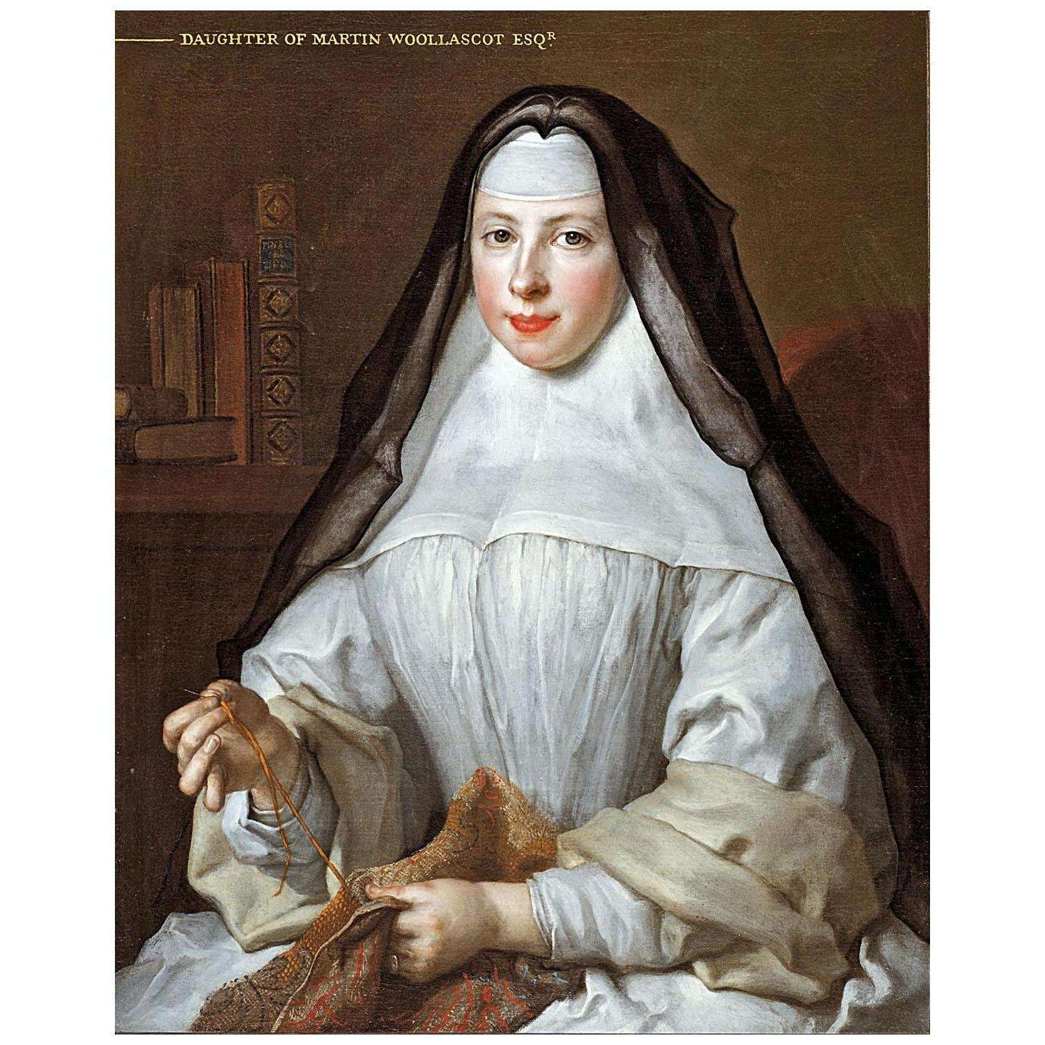  Nicolas de Largilliere. Anne Frances Throckmorton. 1729. AGSA Adelaide